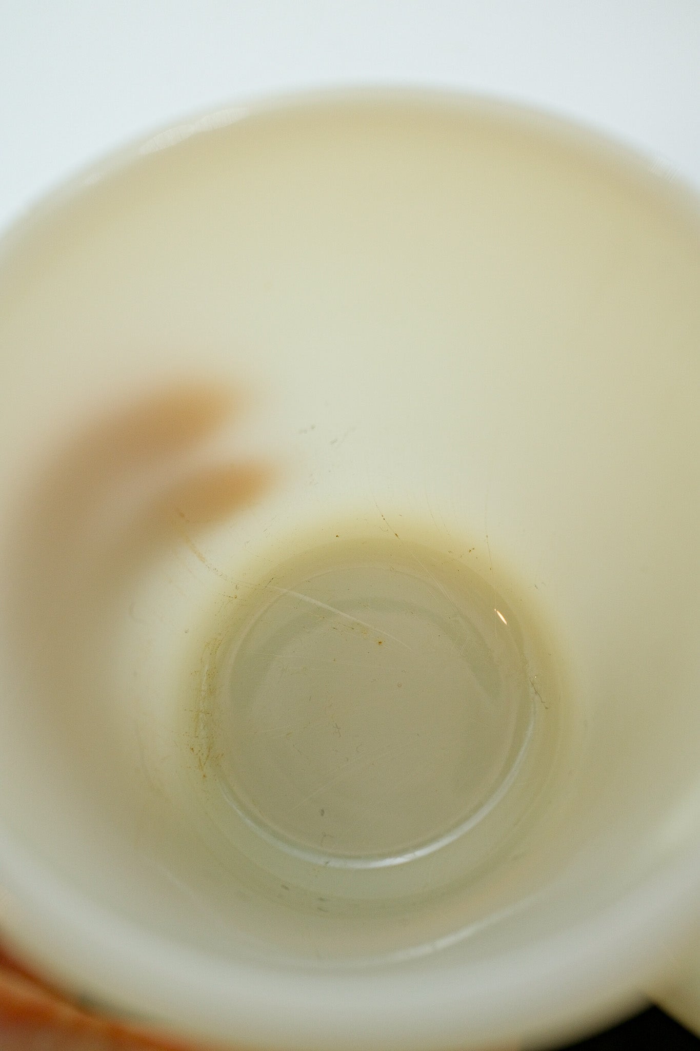 Product Name: Fire-King Ivory D-Handle Mug / ファイヤーキング アイボリー Dハンドルマグ