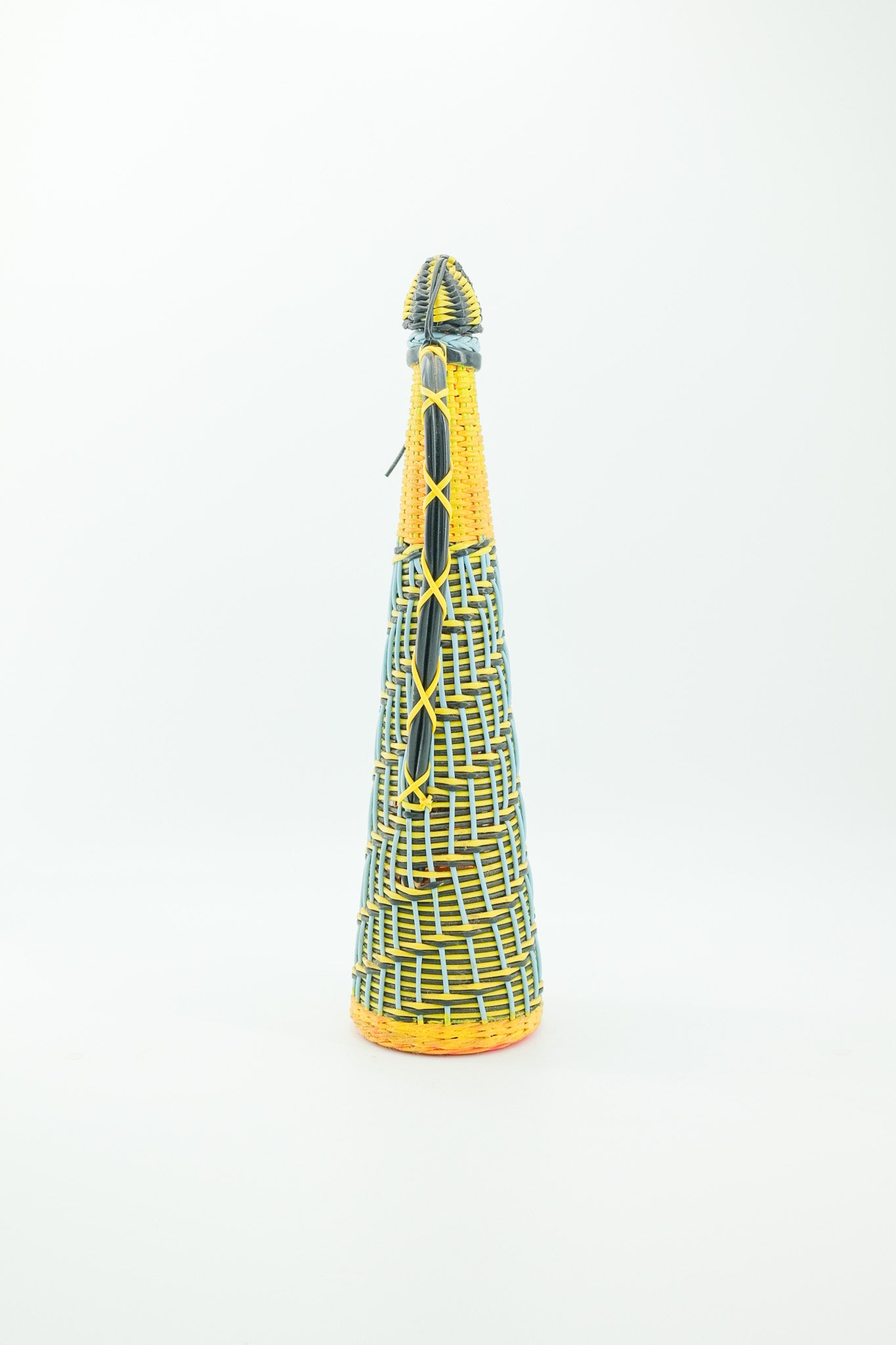 Woven Covered Decorative Bottle / 編み包みのボトル
