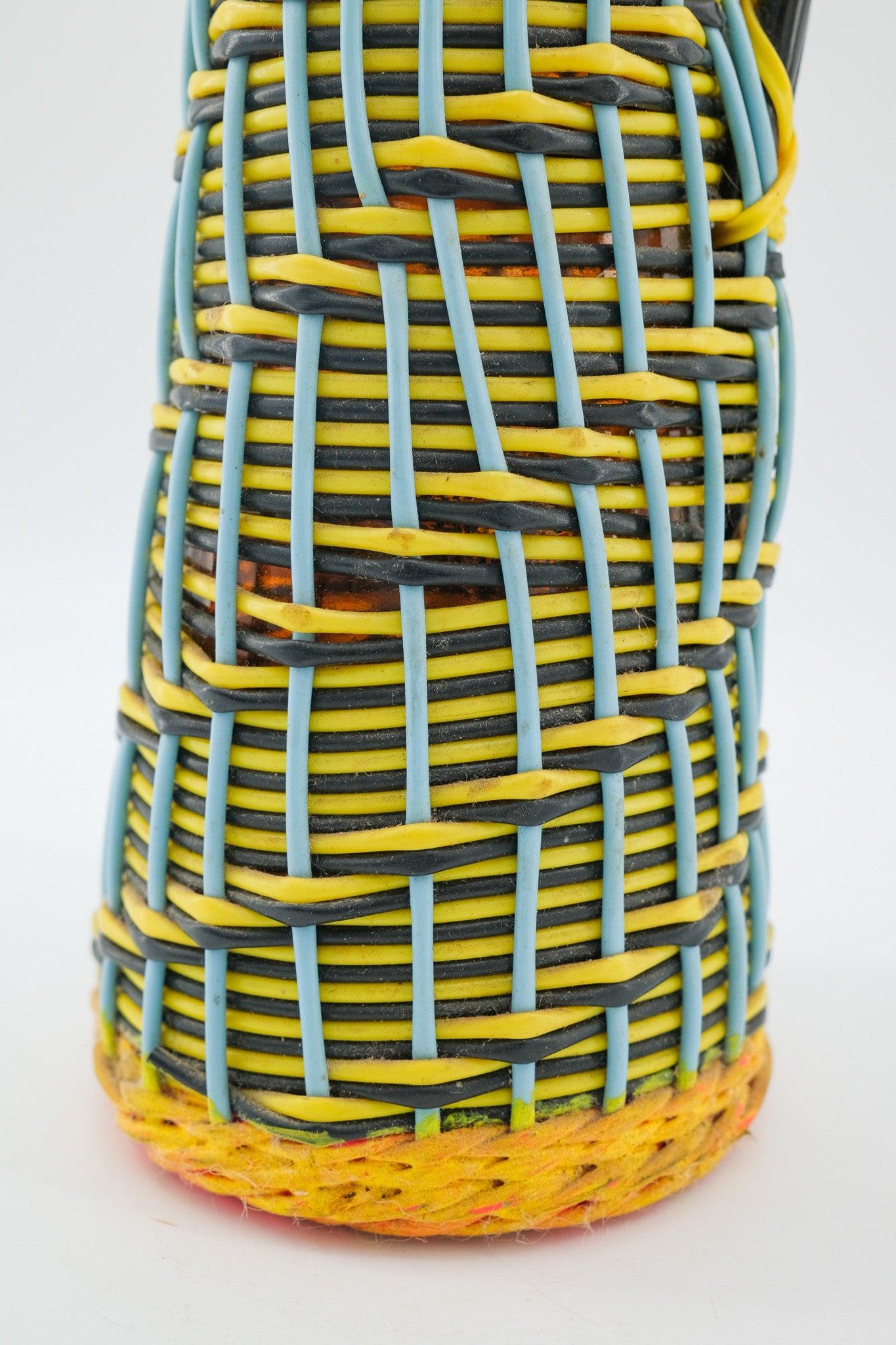 Woven Covered Decorative Bottle / 編み包みのボトル