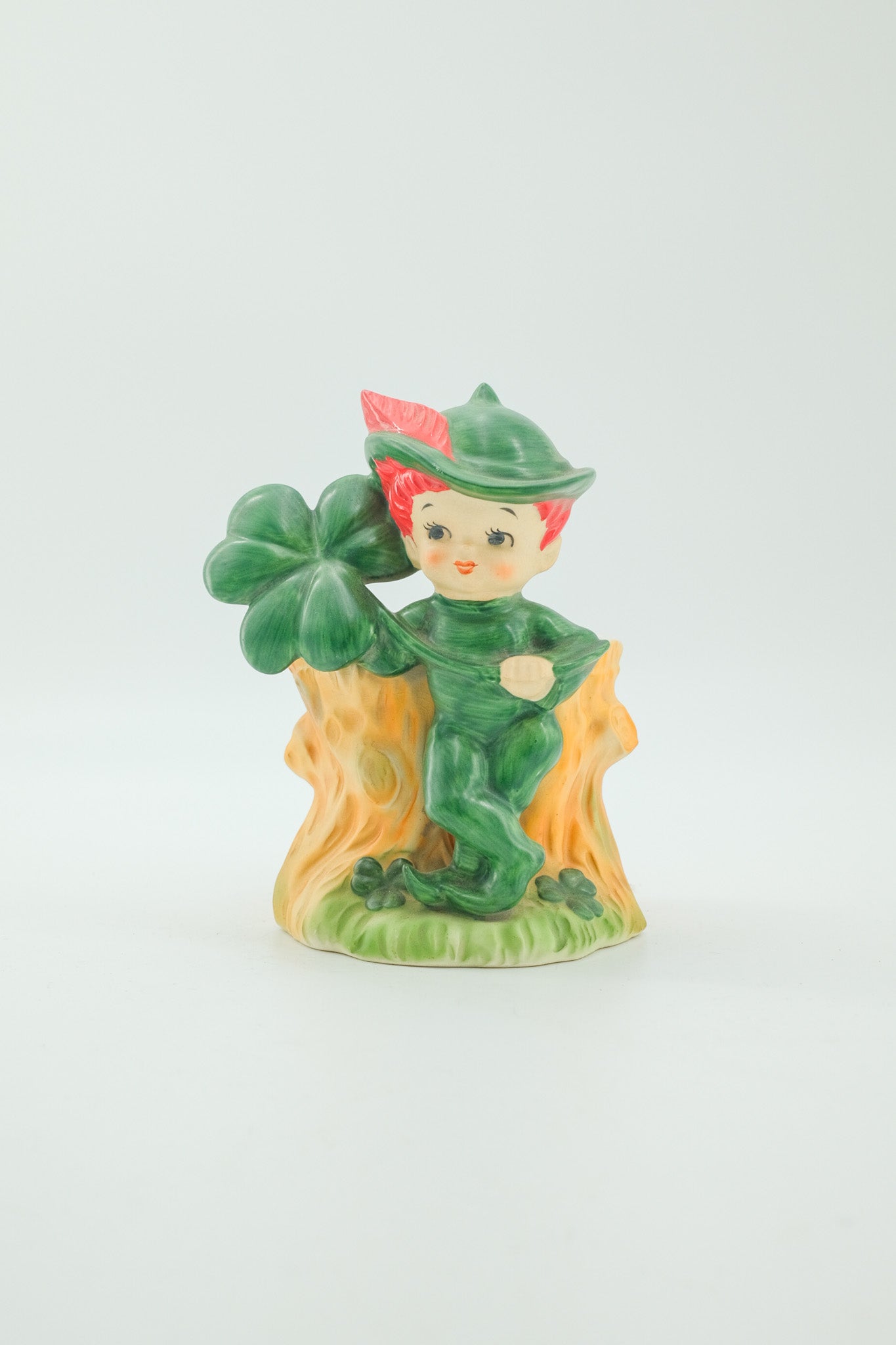 Elf and Lucky Clover Planter / エルフと四葉のクローバーのプランター