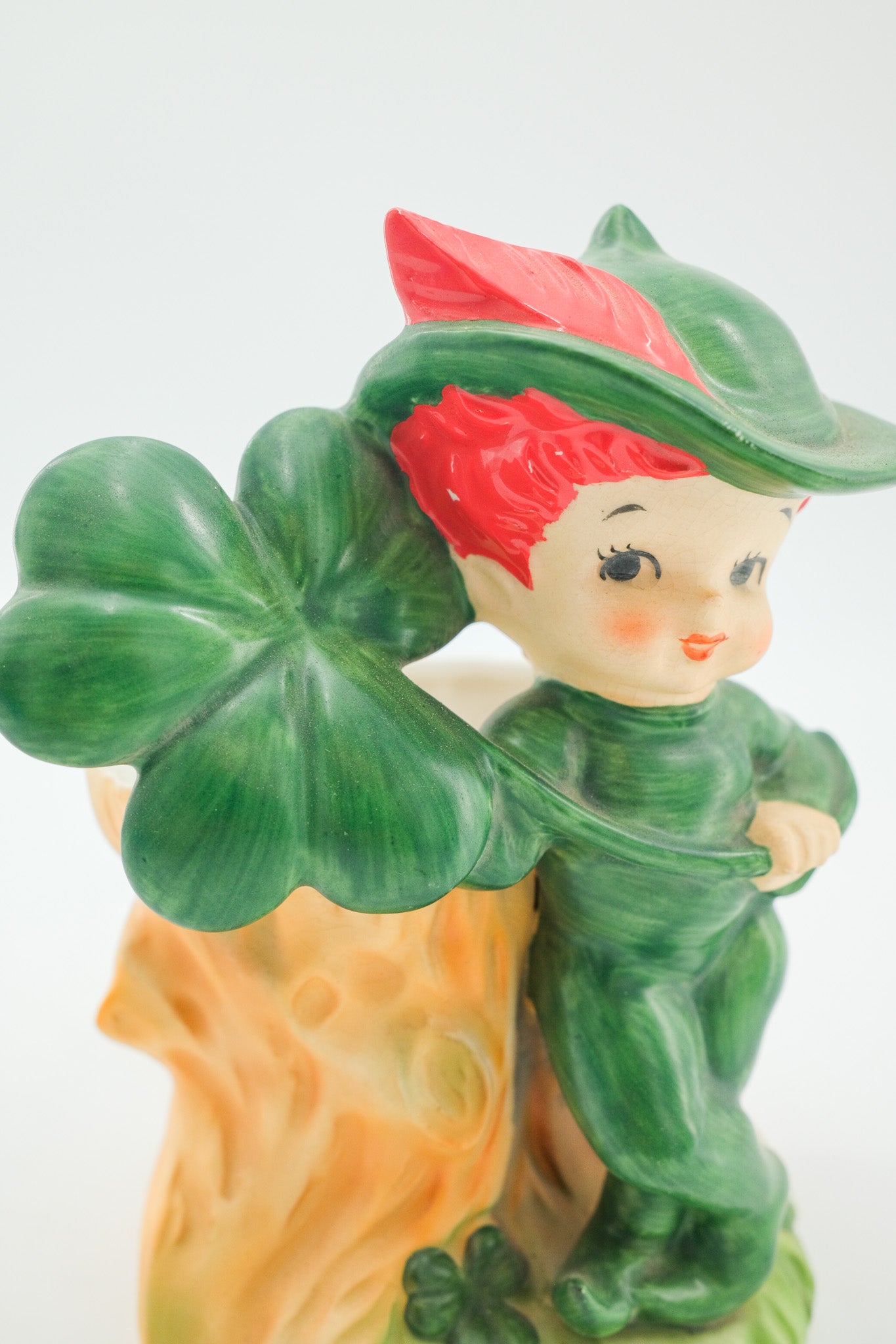 Elf and Lucky Clover Planter / エルフと四葉のクローバーのプランター