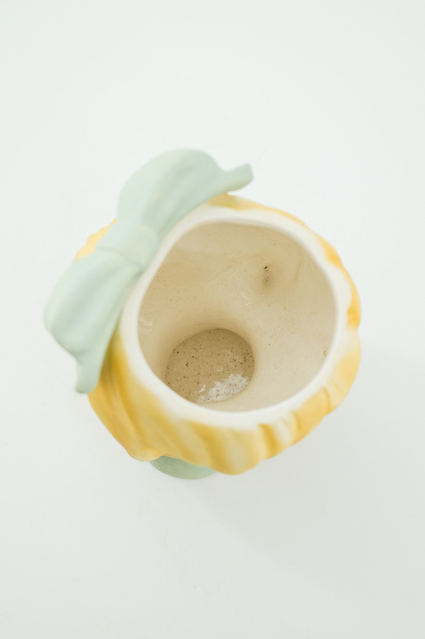 Blonde Girl Head Vase / レフトン　女の子のフラワーベース