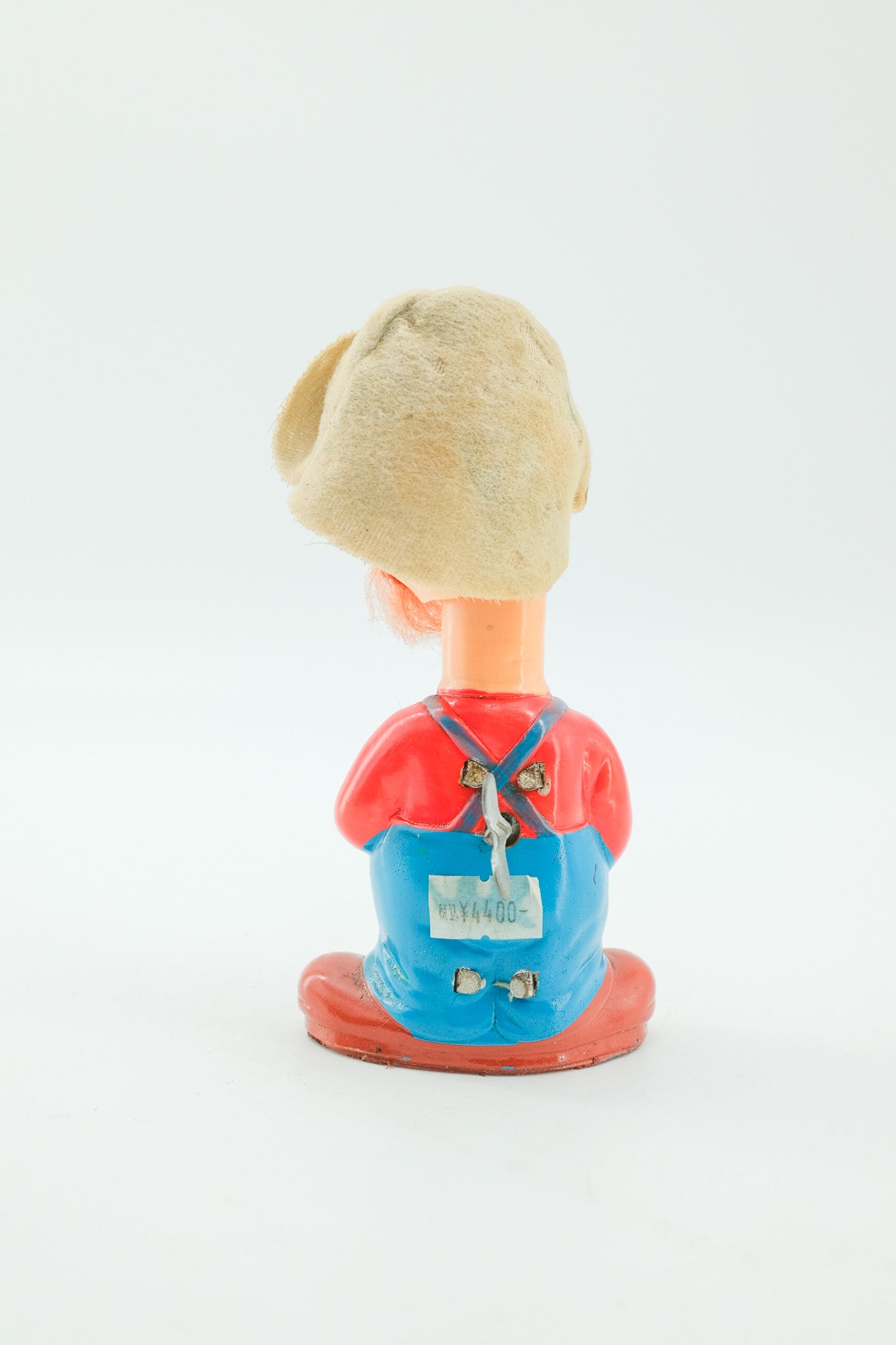 Vintage Wind-up Toy Gnome with Accordion / ゼンマイ式アコーディオンを弾く小人の人形