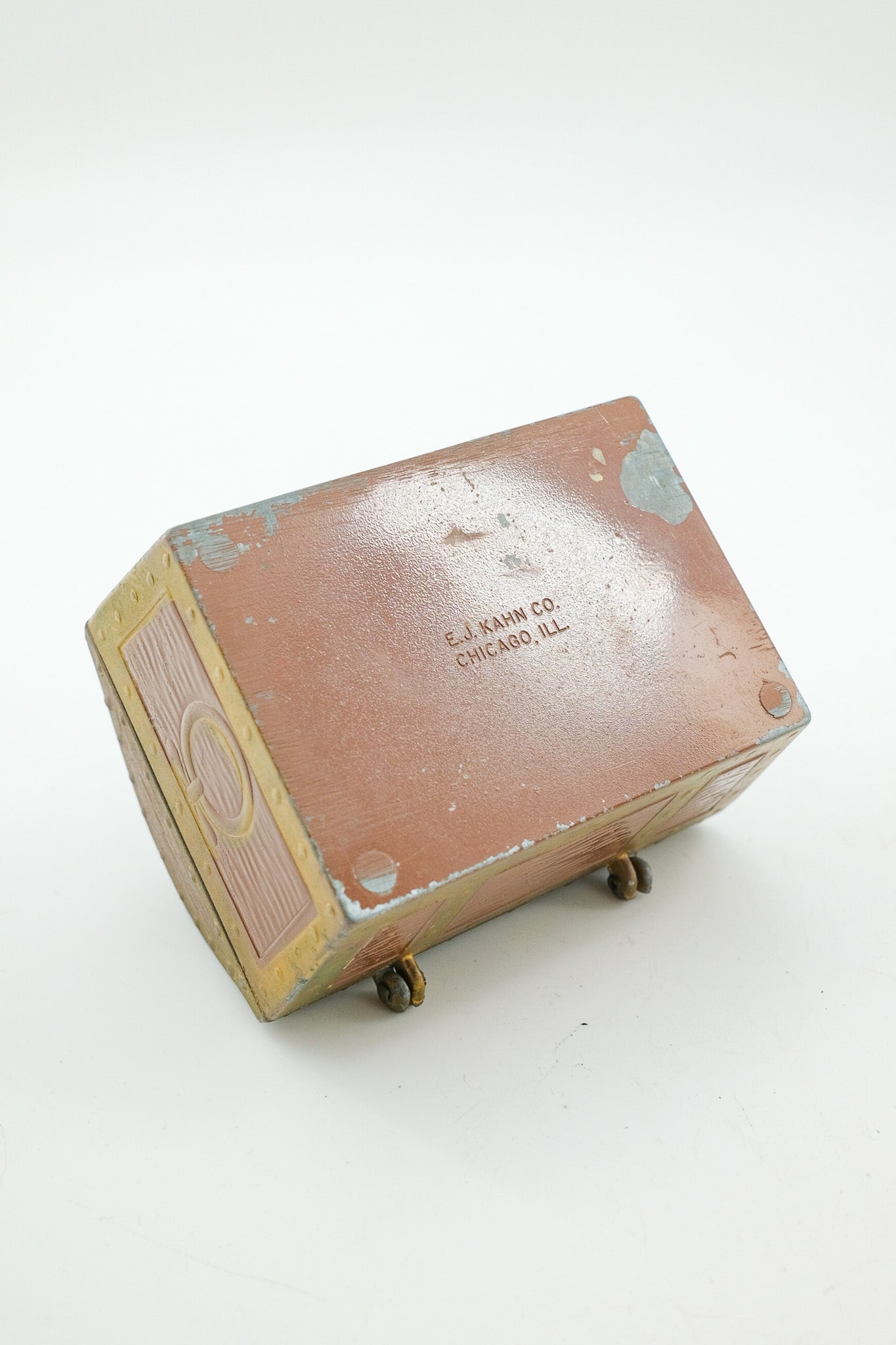 Antique Pirate Treasure Chest Bank / 海賊の宝箱型 貯金箱