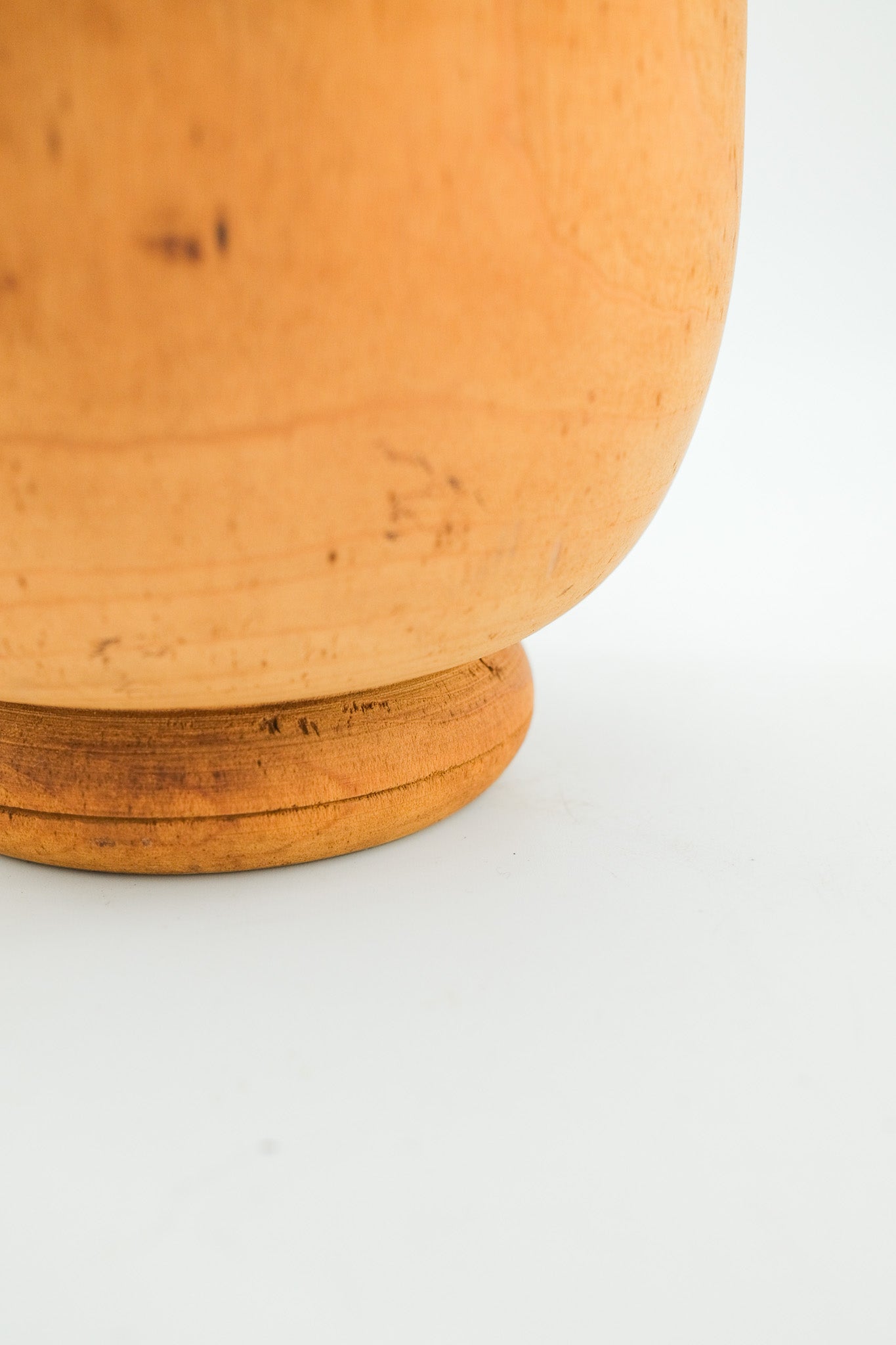 Wooden Mortar / 木製モルタル（すり鉢）