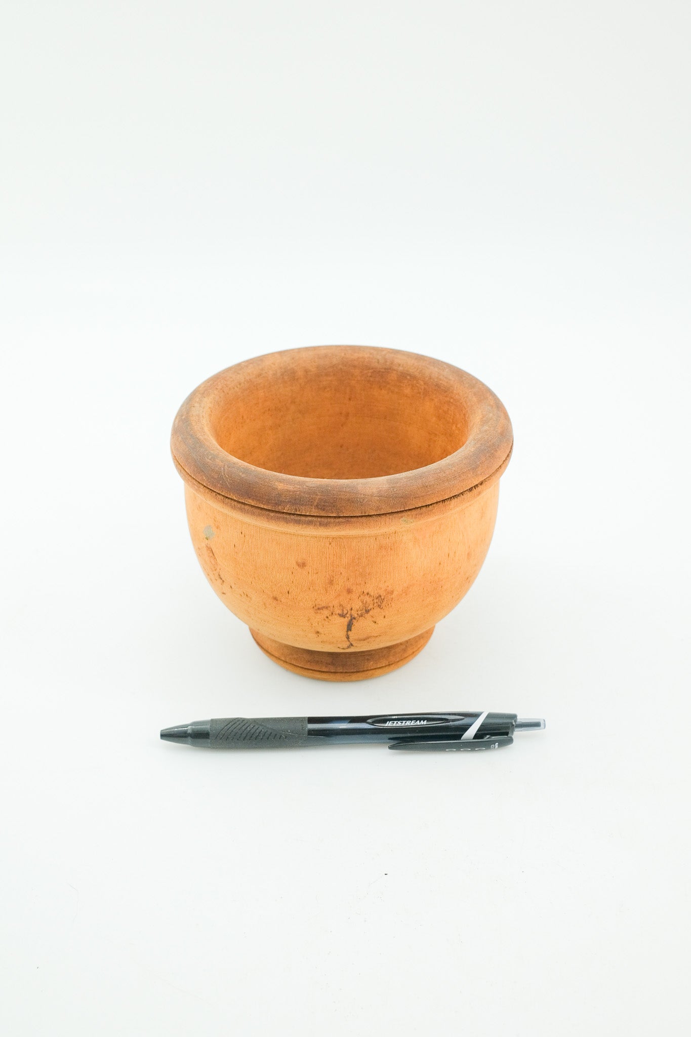 Wooden Mortar / 木製モルタル（すり鉢）