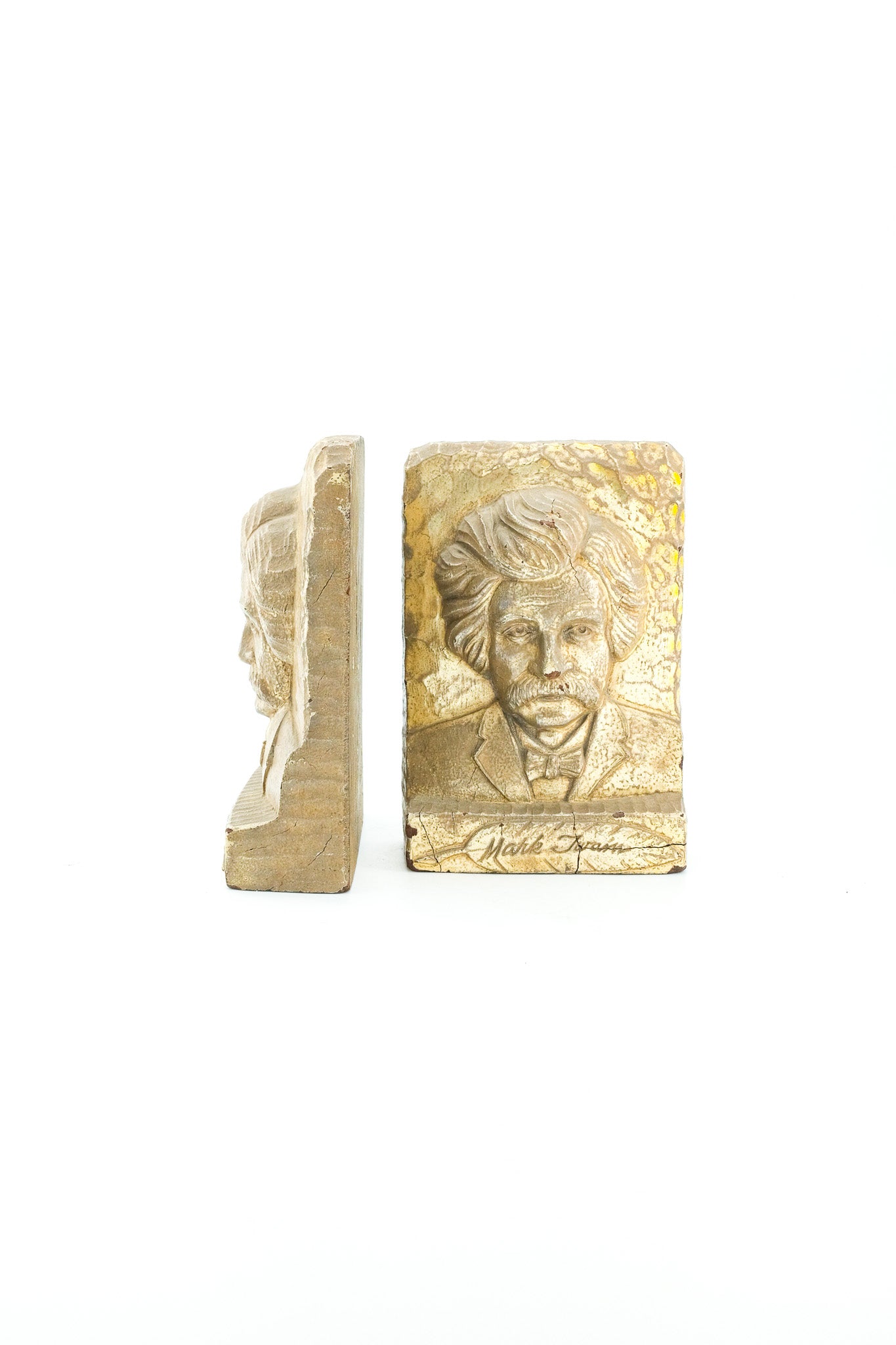 Mark Twain Bookend Pair / マーク・トウェイン ブックエンドペア