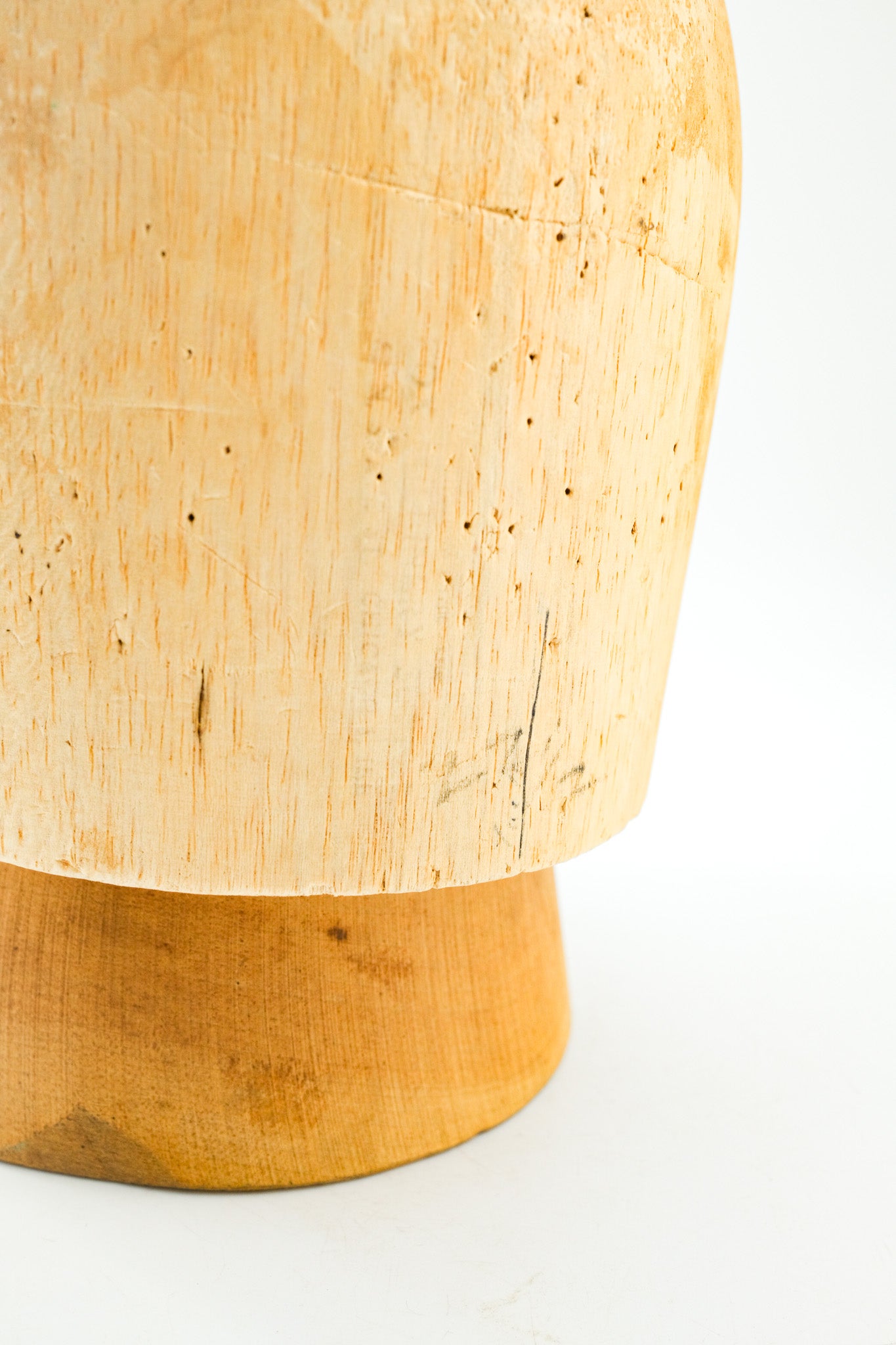 Vintage Wooden Hat Block / ヴィンテージ ウッド ハットブロック