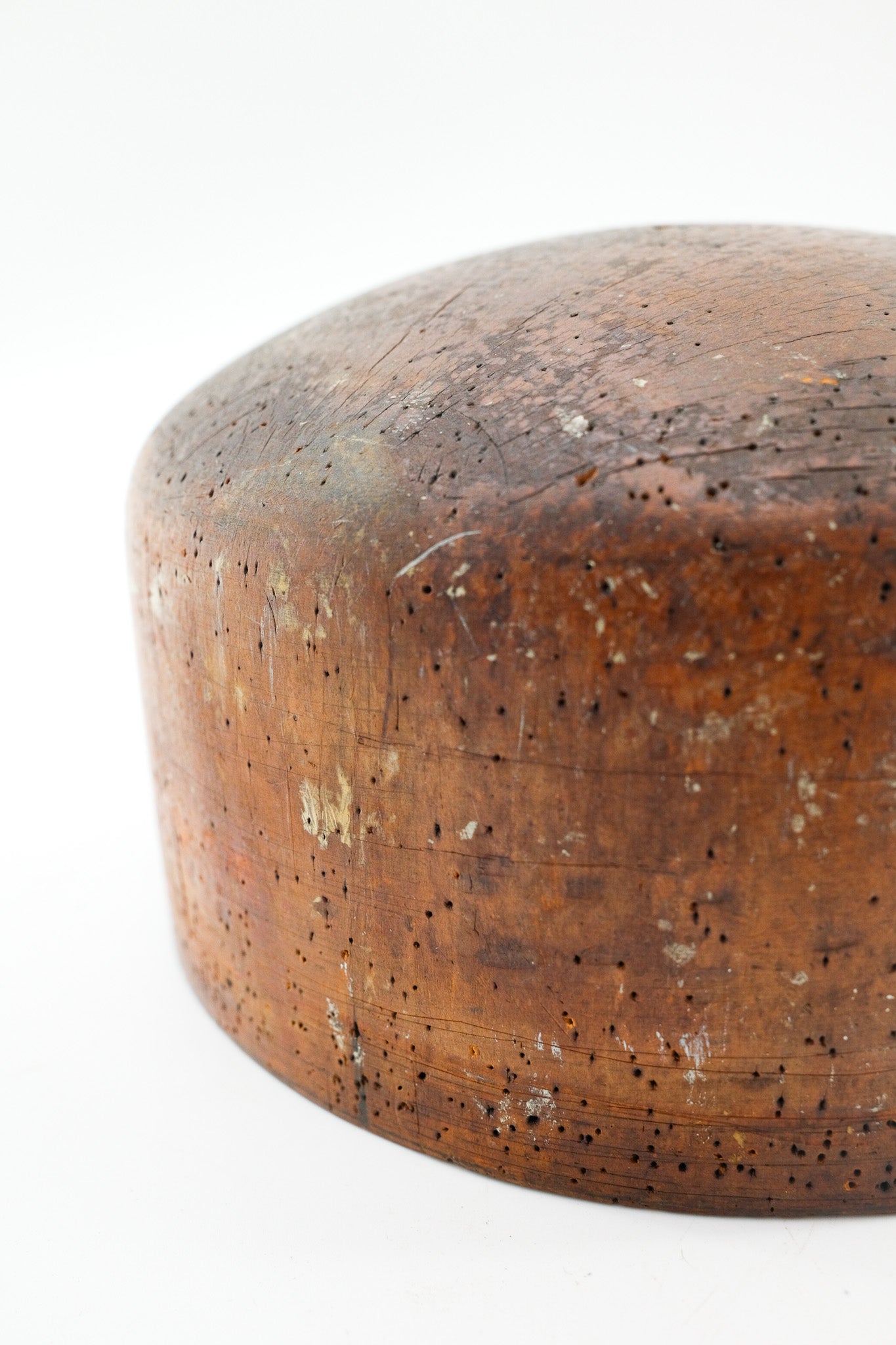 Wooden Hat Block / 木製 ハットスタンド（帽子型）