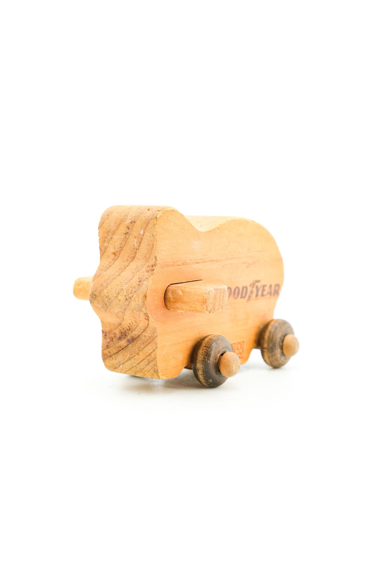 GOOD YEAR Wooden Blimp Toy / Goodyear 木製飛行船のおもちゃ
