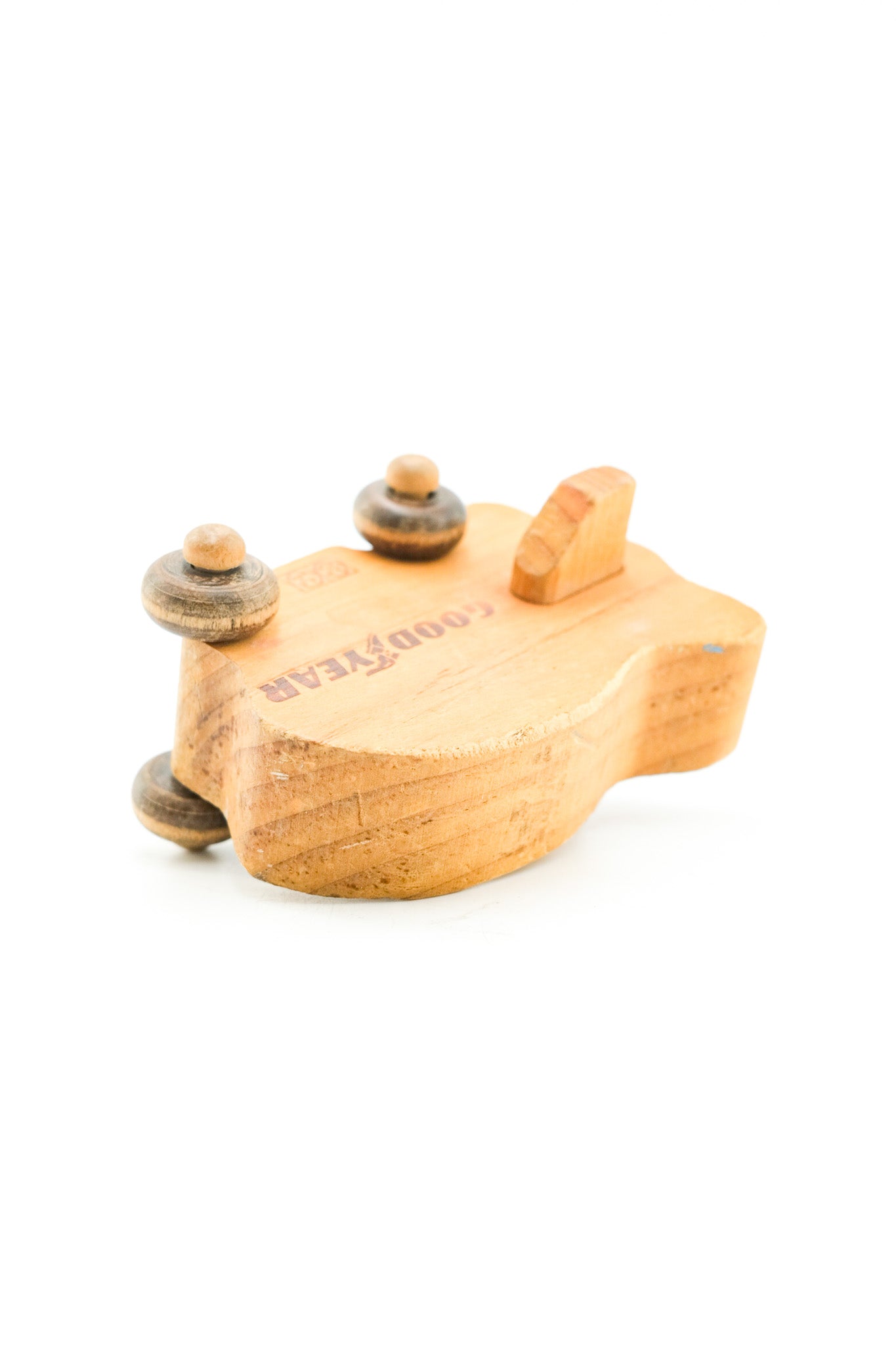 GOOD YEAR Wooden Blimp Toy / Goodyear 木製飛行船のおもちゃ