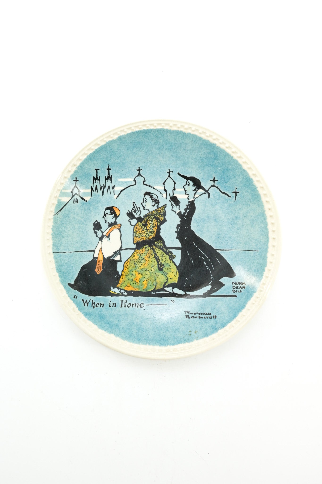 "When in Rome" Collector's Plate / 「When in Rome」コレクターズプレート