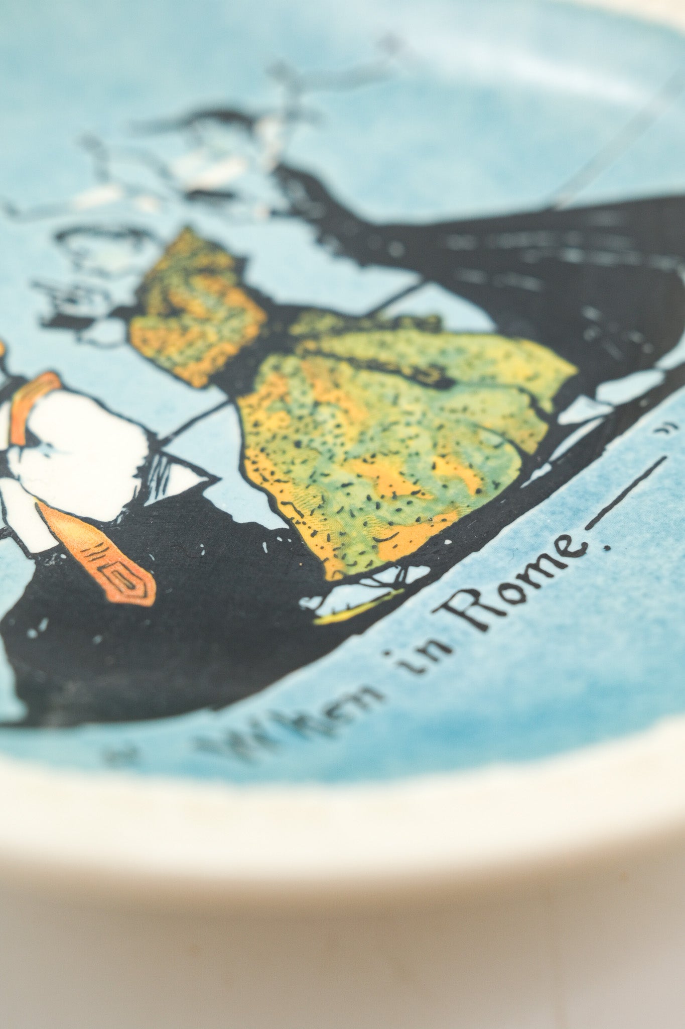 "When in Rome" Collector's Plate / 「When in Rome」コレクターズプレート