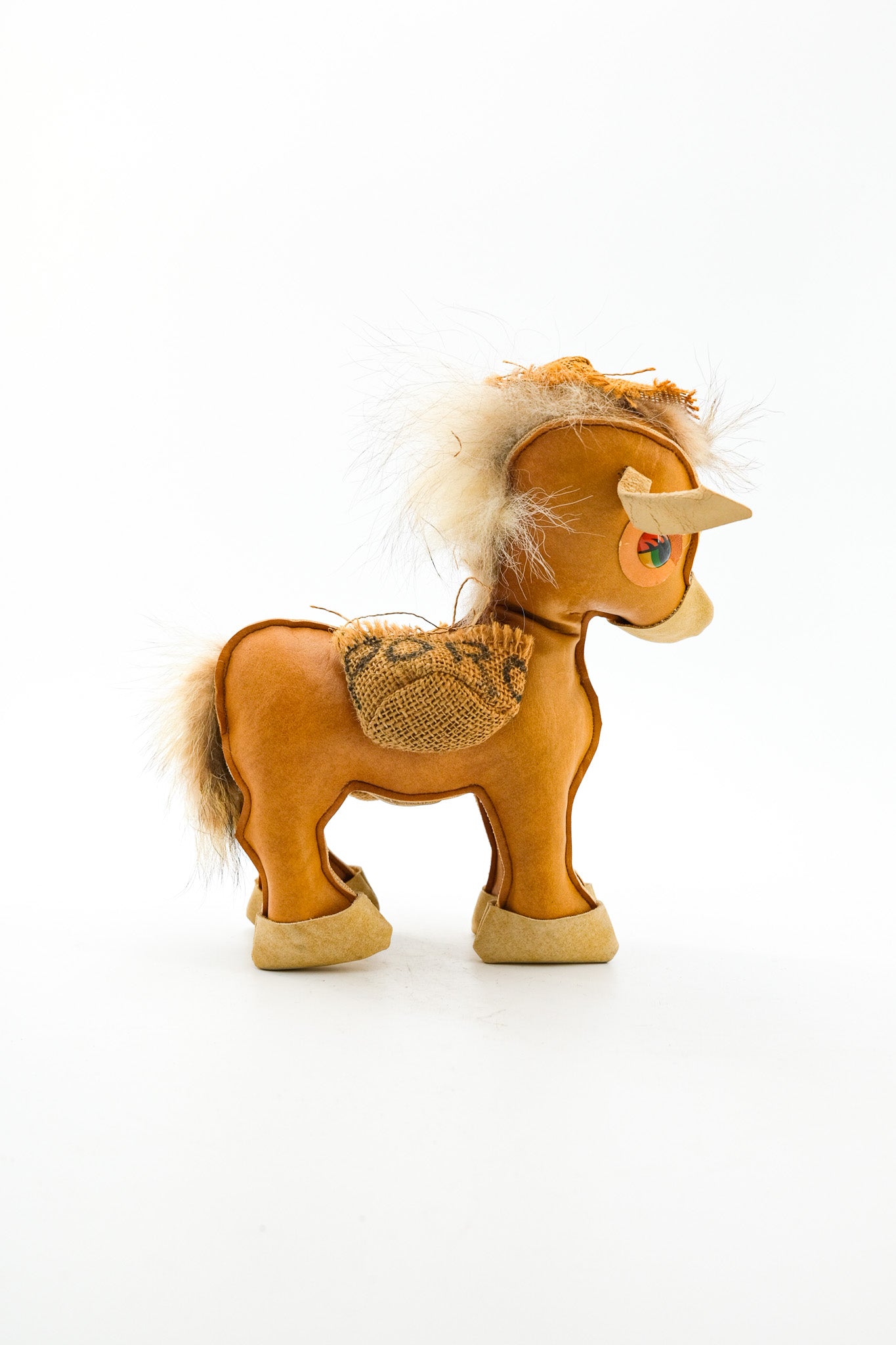 Leather Toy Horse / レザー製 おもちゃの馬