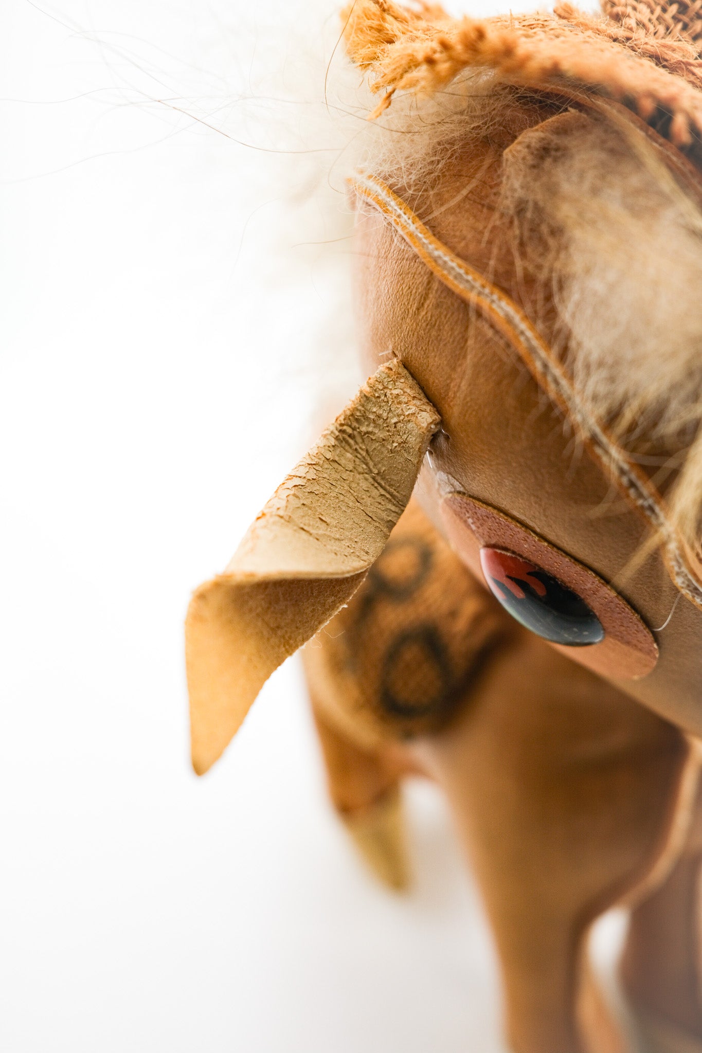 Leather Toy Horse / レザー製 おもちゃの馬