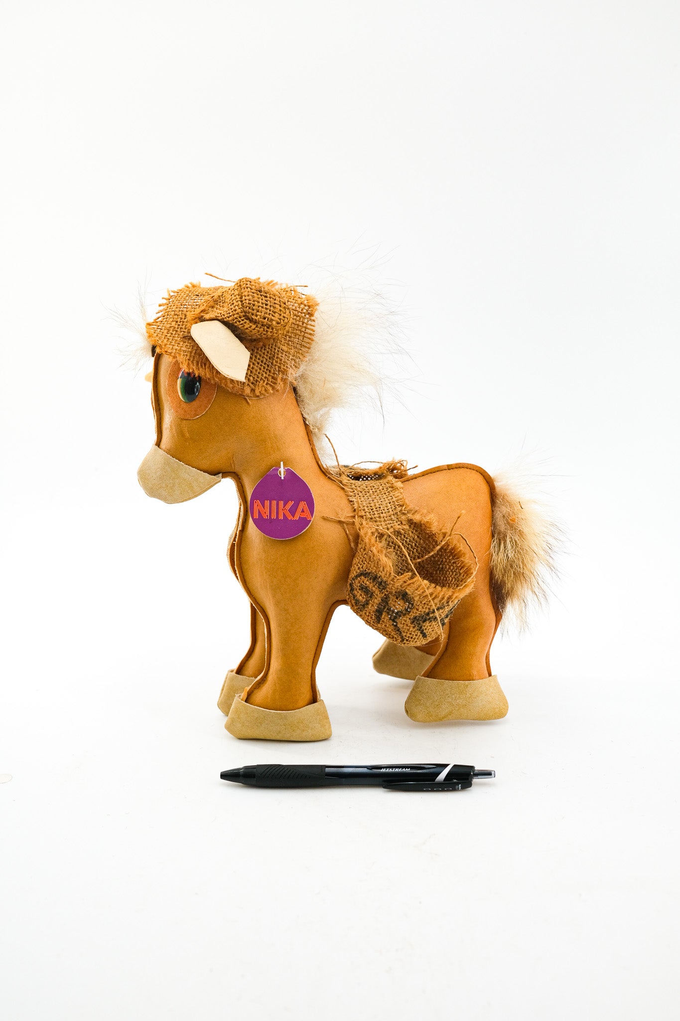 Leather Toy Horse / レザー製 おもちゃの馬