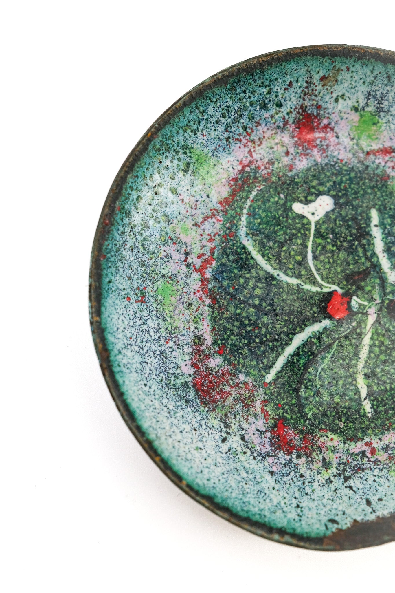 Vintage Enamel Small Plate / ヴィンテージ エナメル お皿