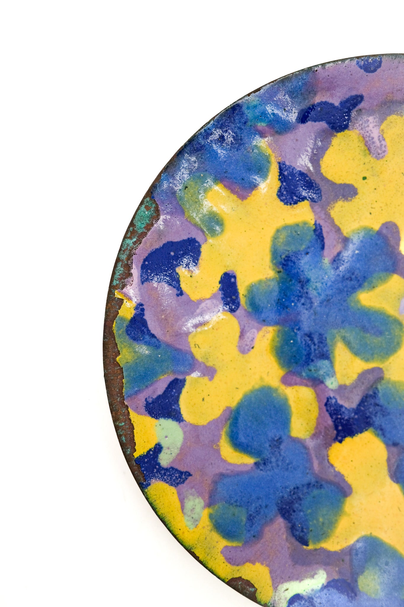 Enameled Copper Plate / エナメル銅皿