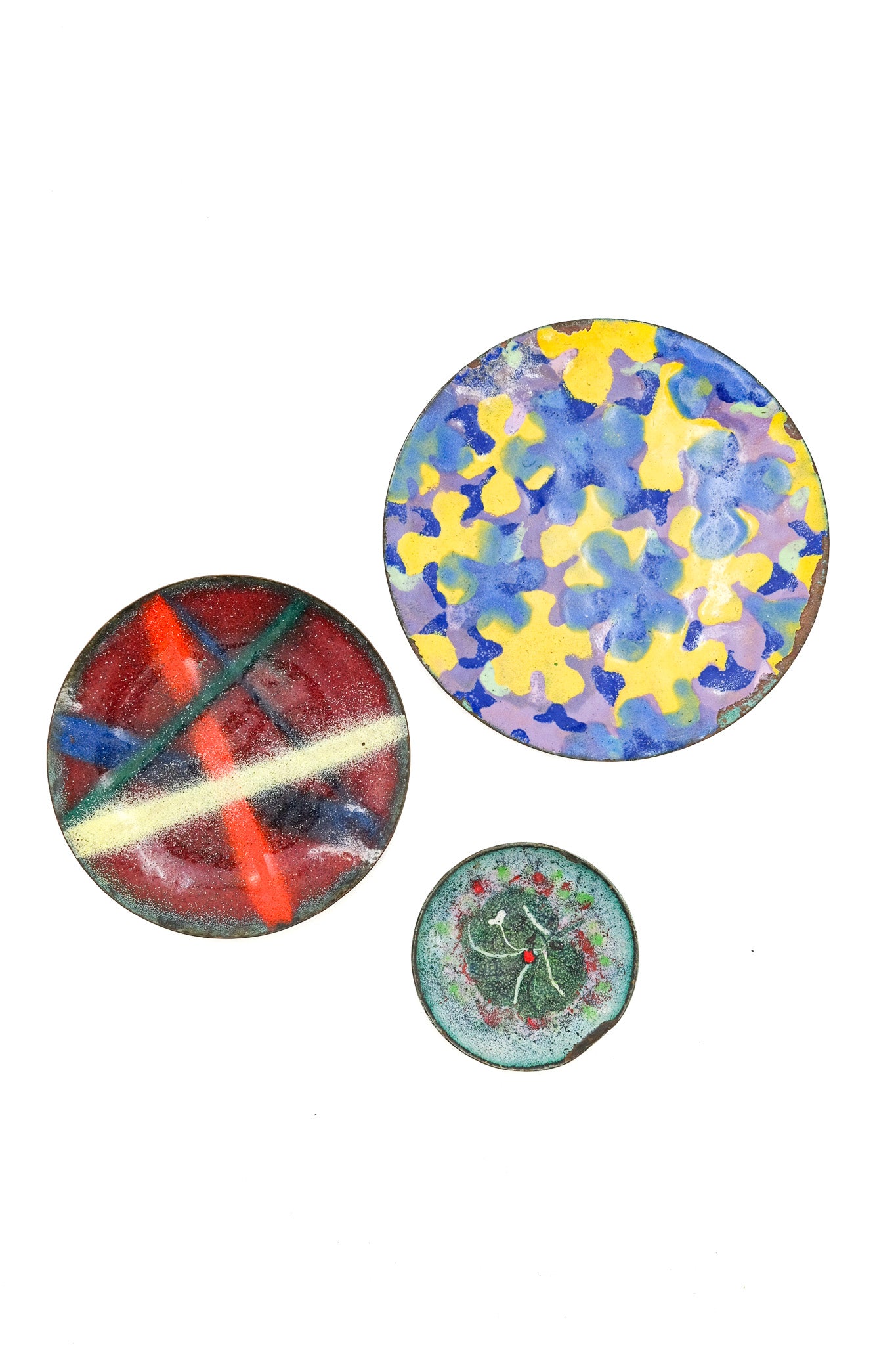 Enameled Copper Plate / エナメル銅皿