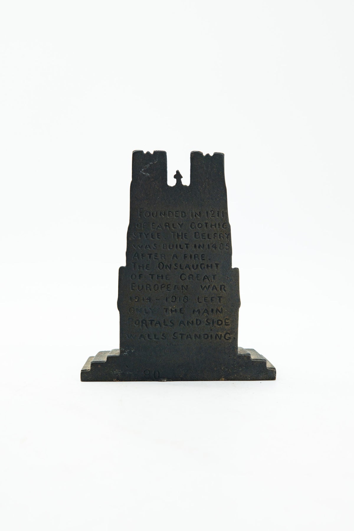 Rheims Cathedral Bookend / ランス大聖堂 ブックエンド