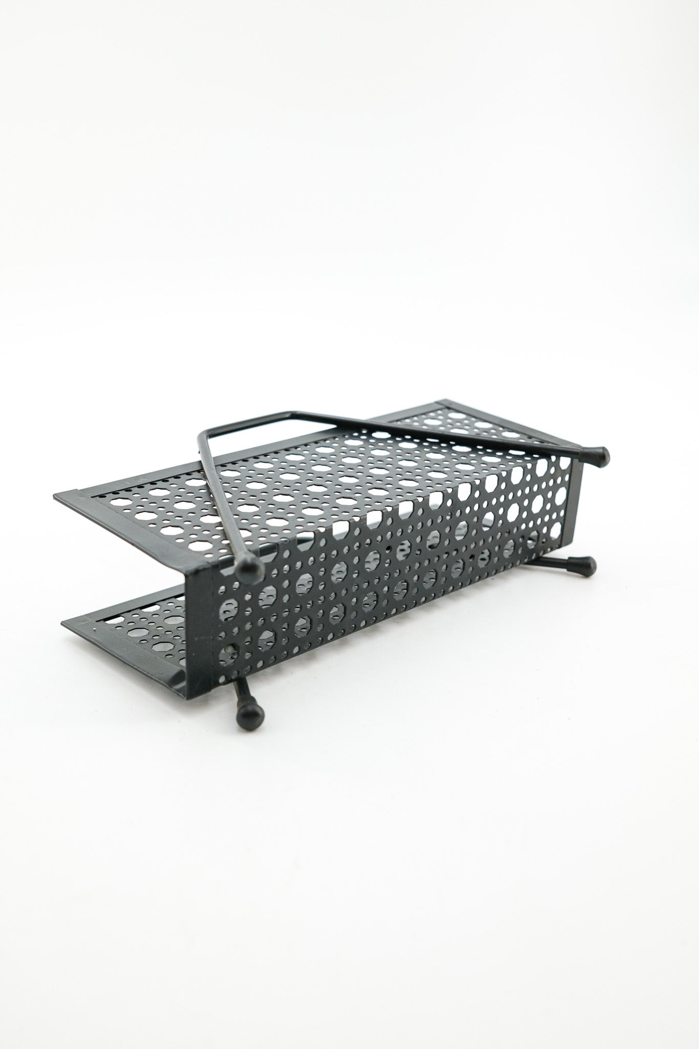 Black Metal Desk Organizer / ブラックメタル デスクオーガナイザー