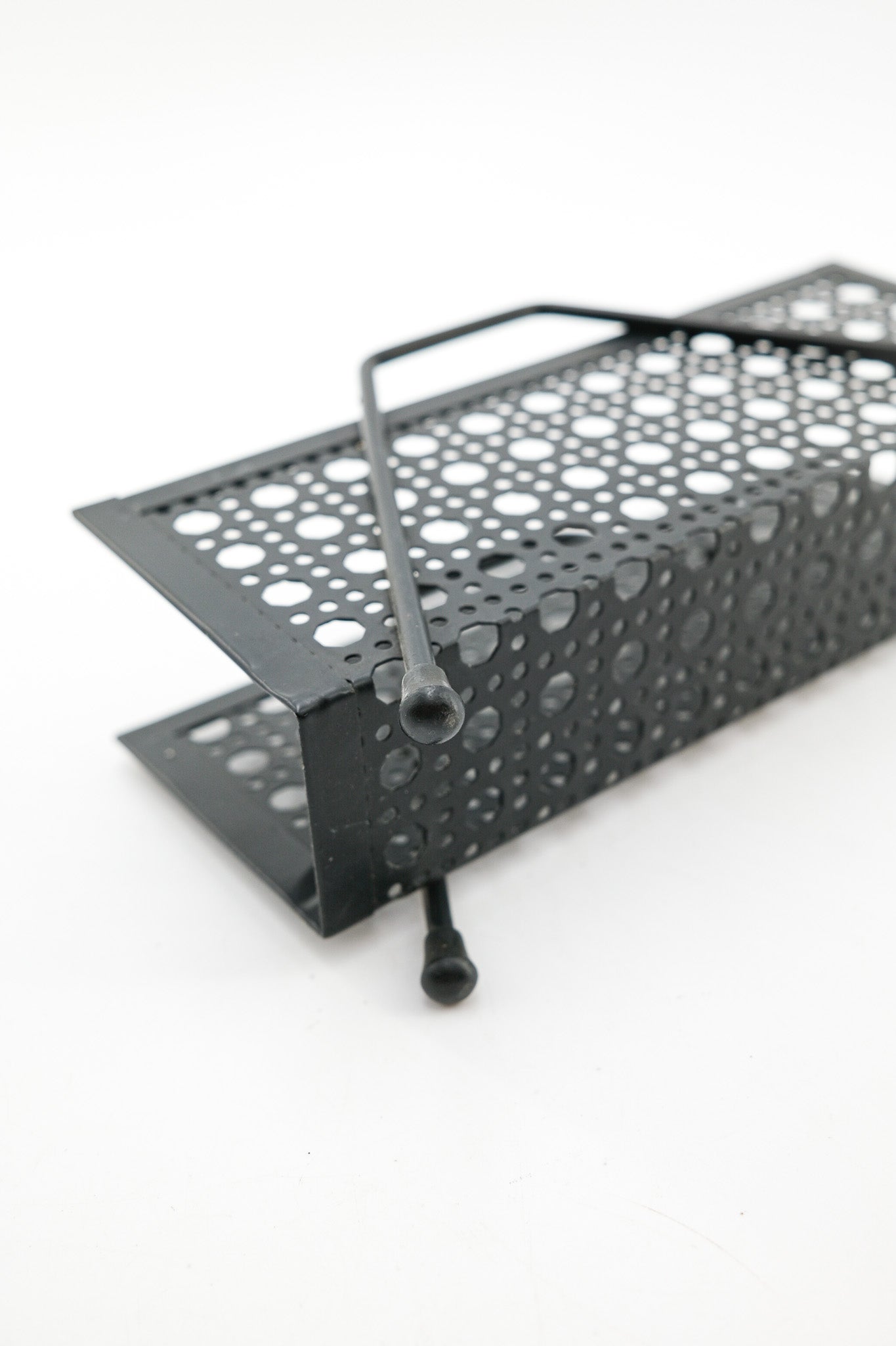 Black Metal Desk Organizer / ブラックメタル デスクオーガナイザー