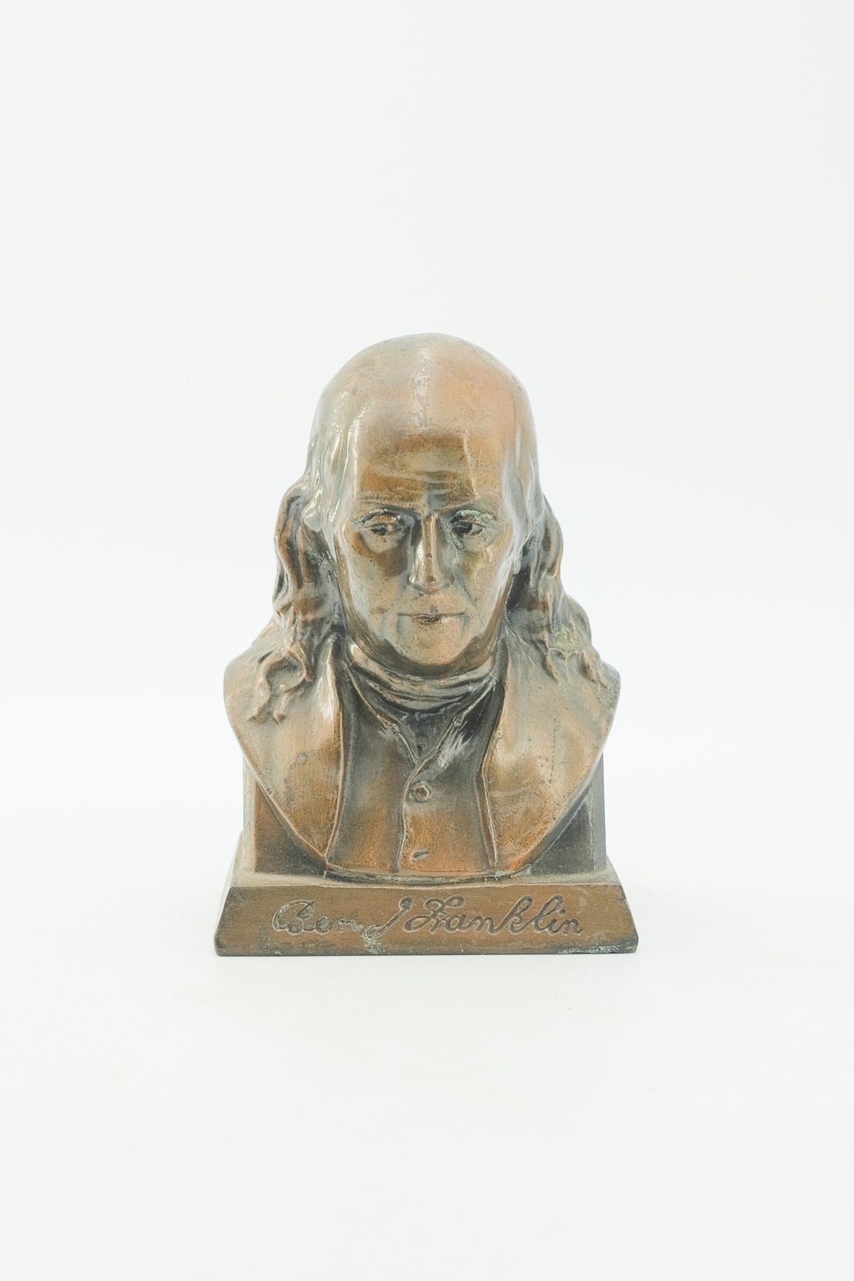Suffolk Franklin Savings Bank Bookend / コインバンク型ブックエンド
