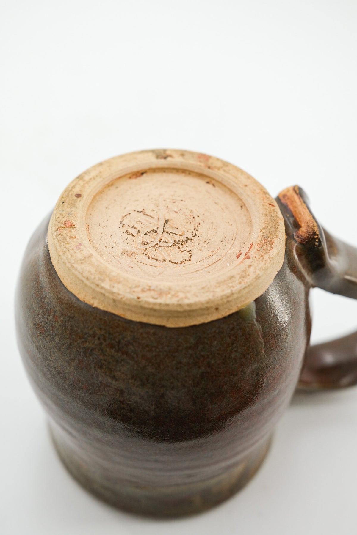 Handmade Rustic Ceramic Mug / ハンドメイドの素朴な陶器マグカップ
