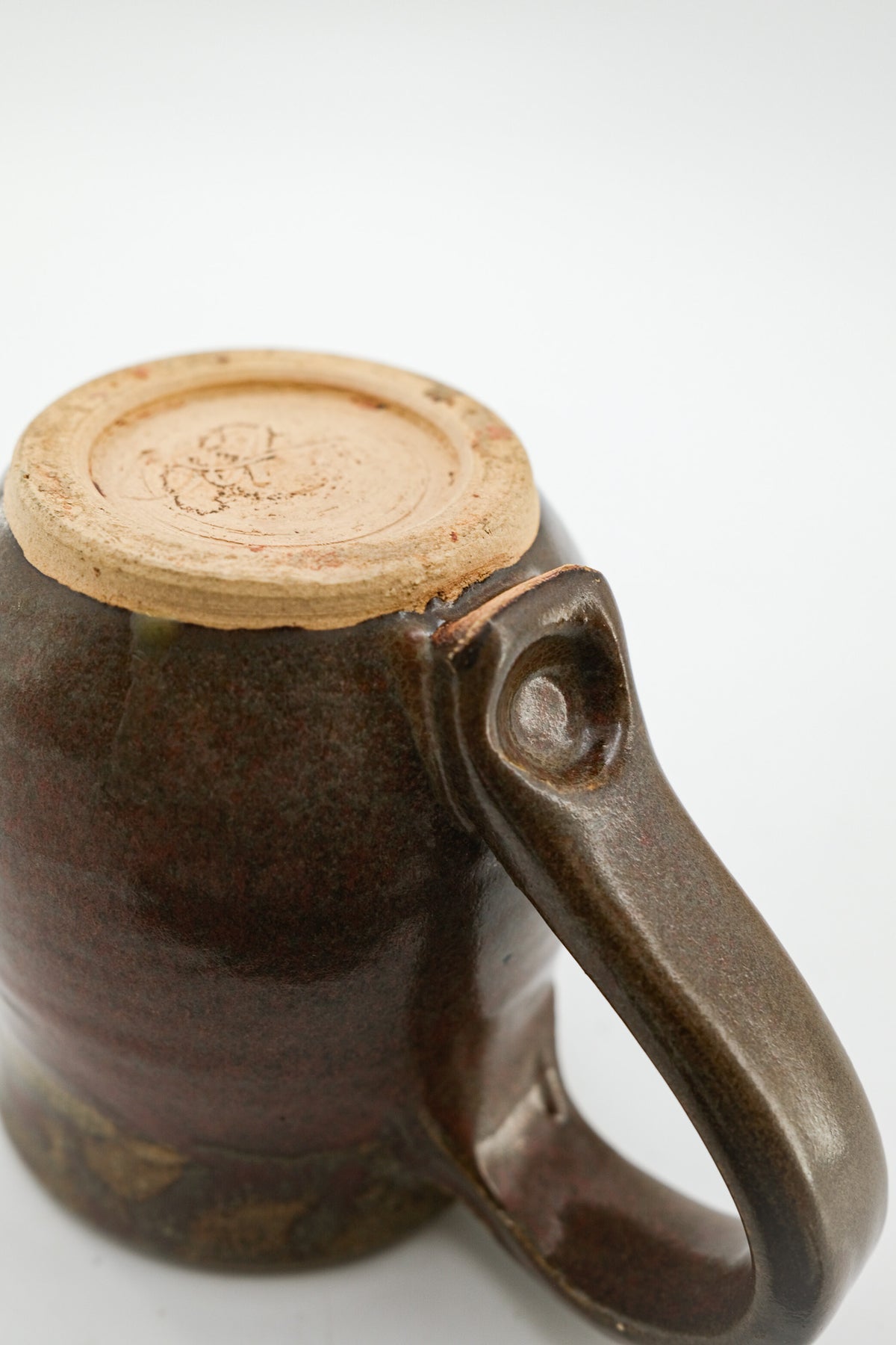 Handmade Rustic Ceramic Mug / ハンドメイドの素朴な陶器マグカップ