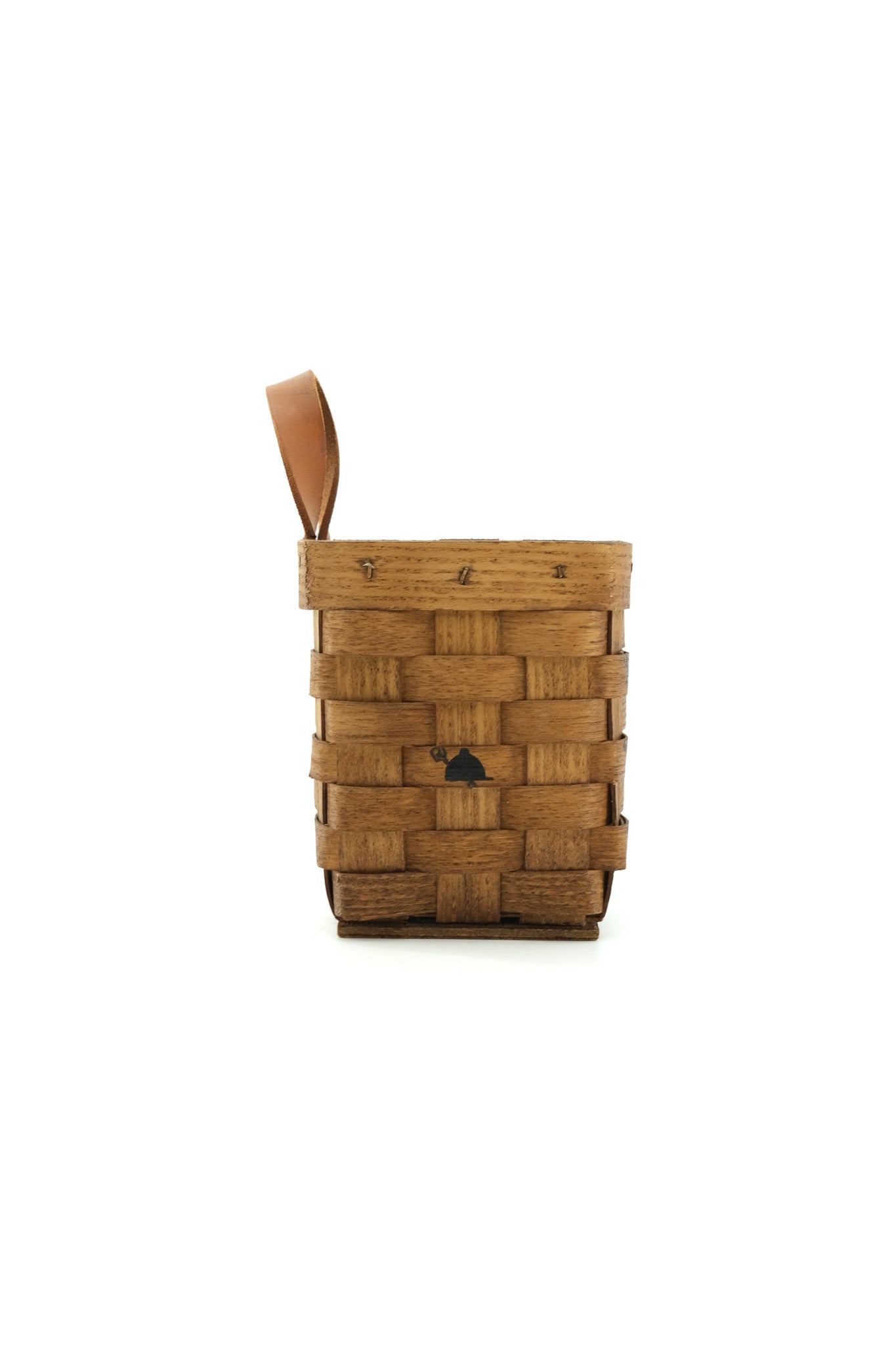 Woven Wood Wall Basket / ウッドハンギングバスケット