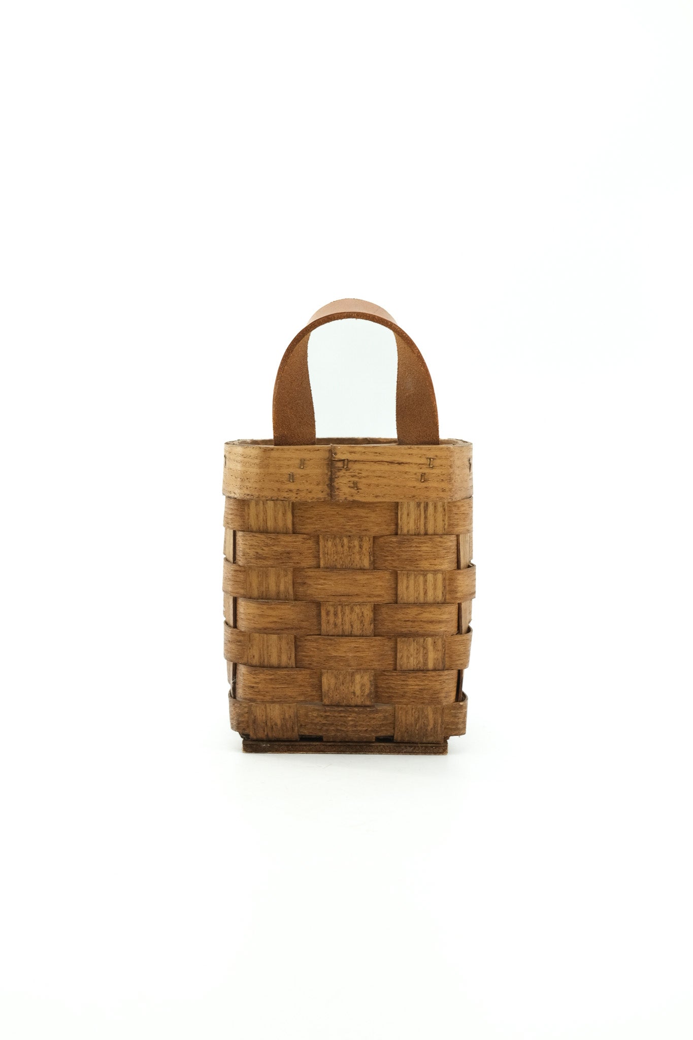 Woven Wood Wall Basket / ウッドハンギングバスケット