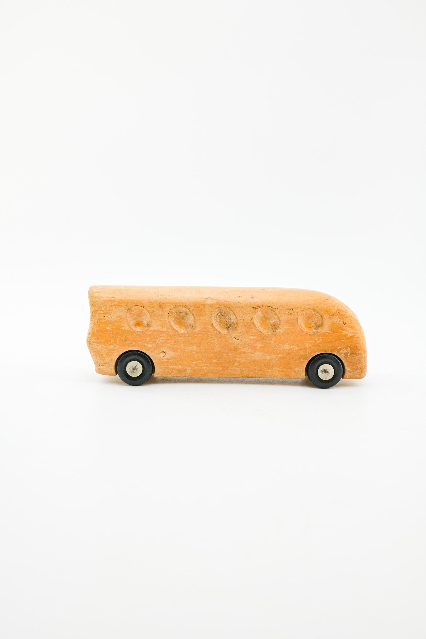 Wooden Bus Toy / 木製バスのおもちゃ