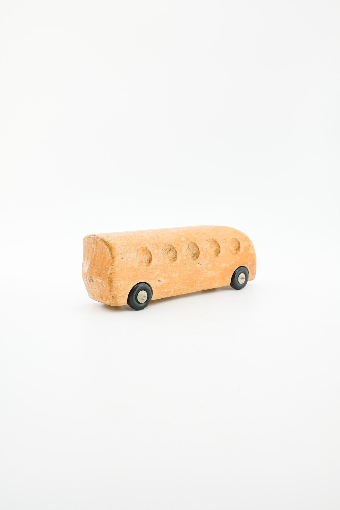 Wooden Bus Toy / 木製バスのおもちゃ