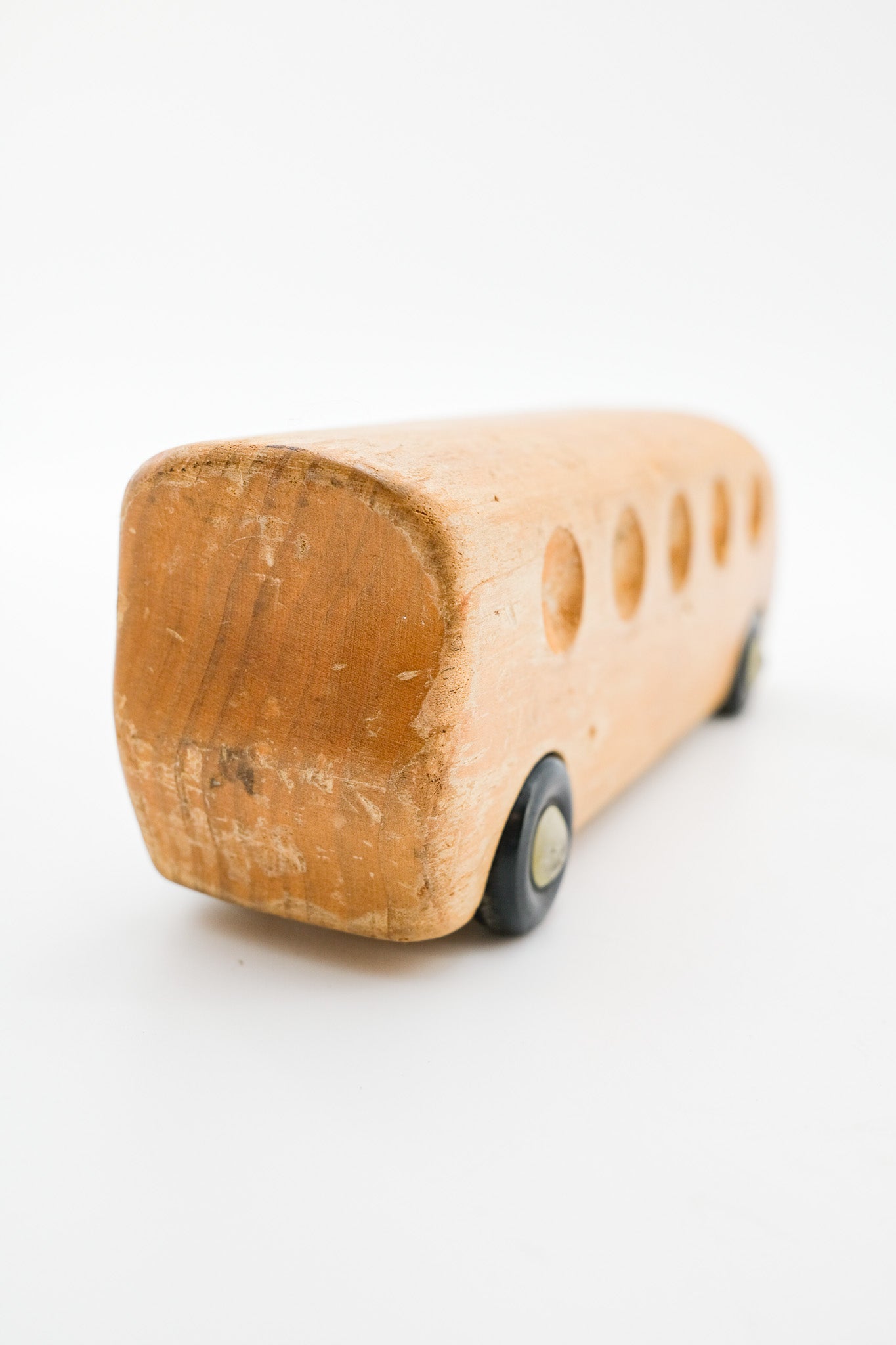 Wooden Bus Toy / 木製バスのおもちゃ