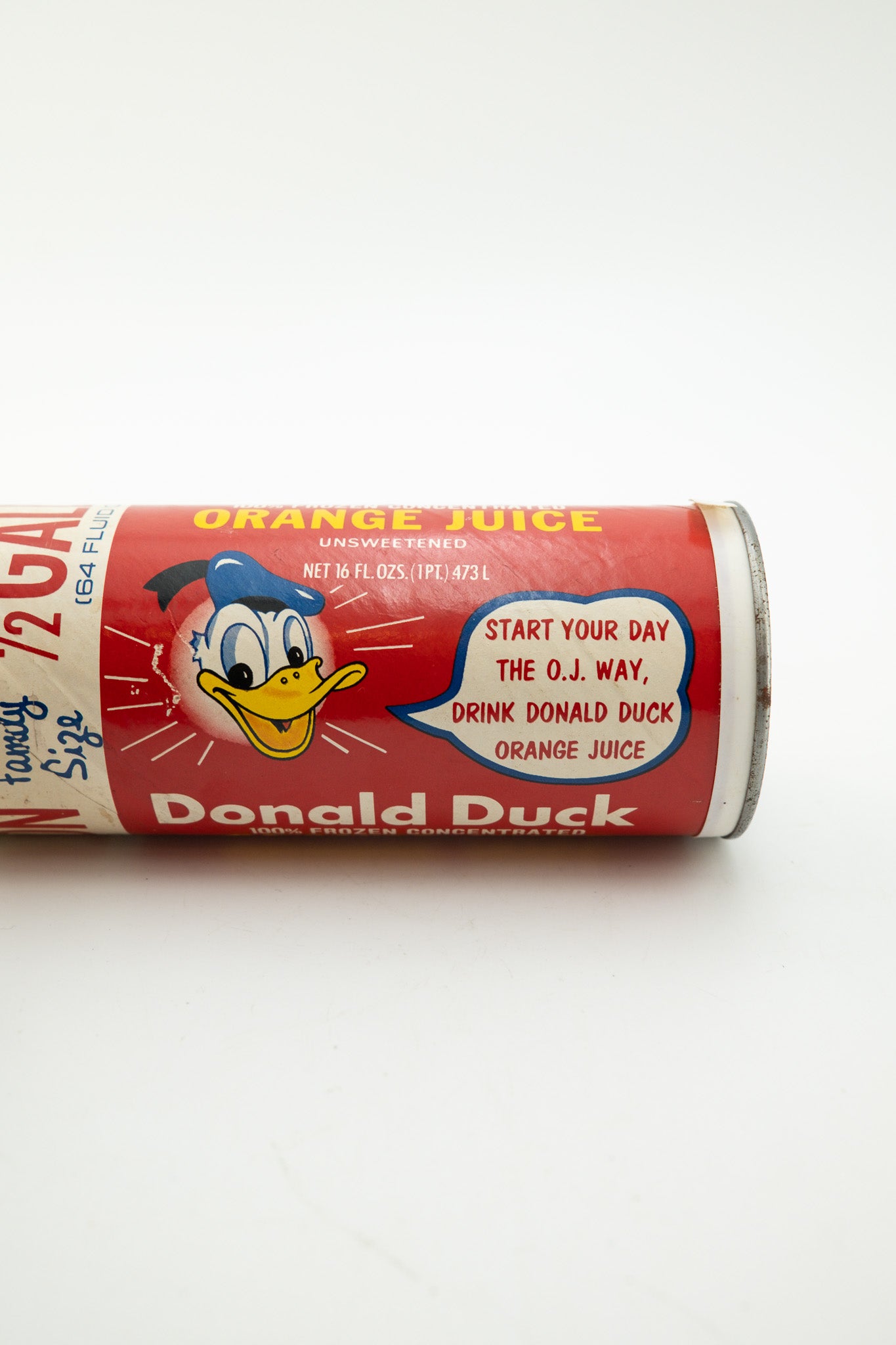 Donald Duck Frozen Orange Juice Can / ドナルドダック 冷凍オレンジジュース缶