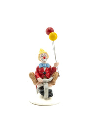 Clown on Tricycle Figurine / 三輪車に乗るピエロのフィギュア