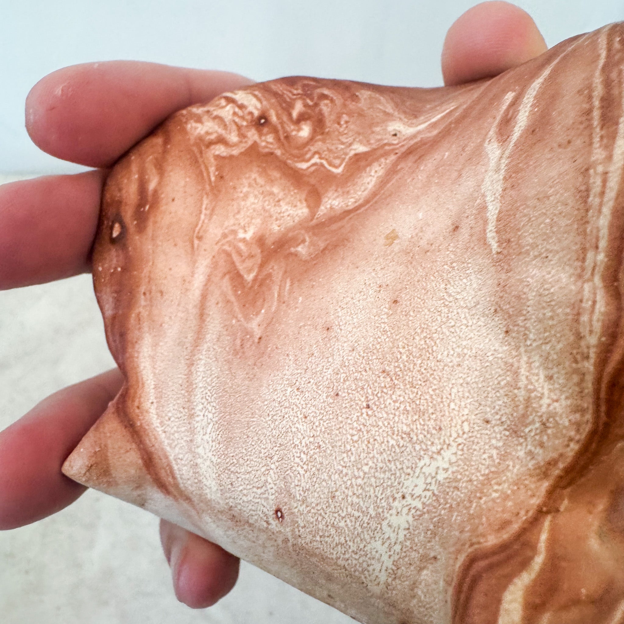 Pottery Marble Bird / 陶器の鳥