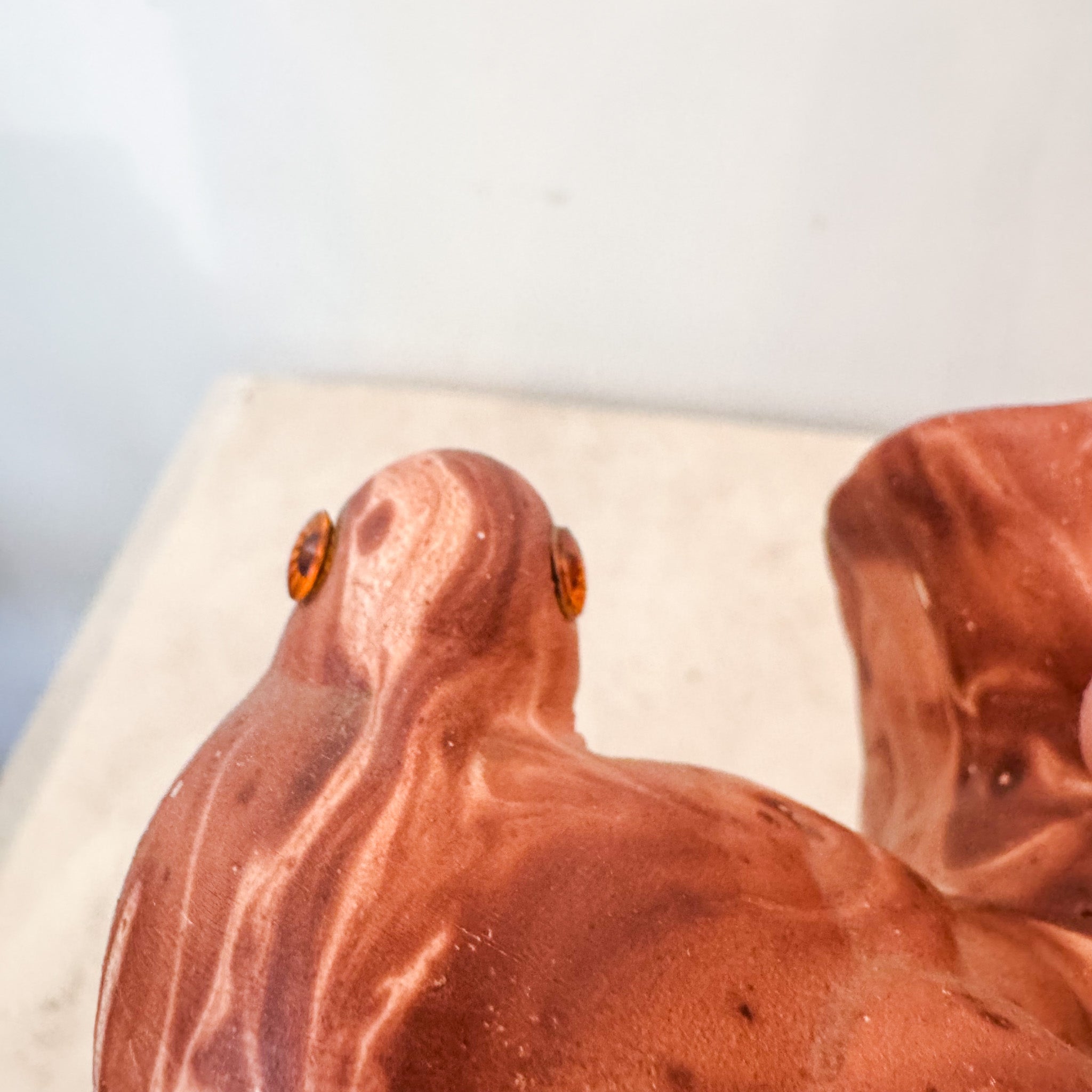 Pottery Marble Bird / 陶器の鳥