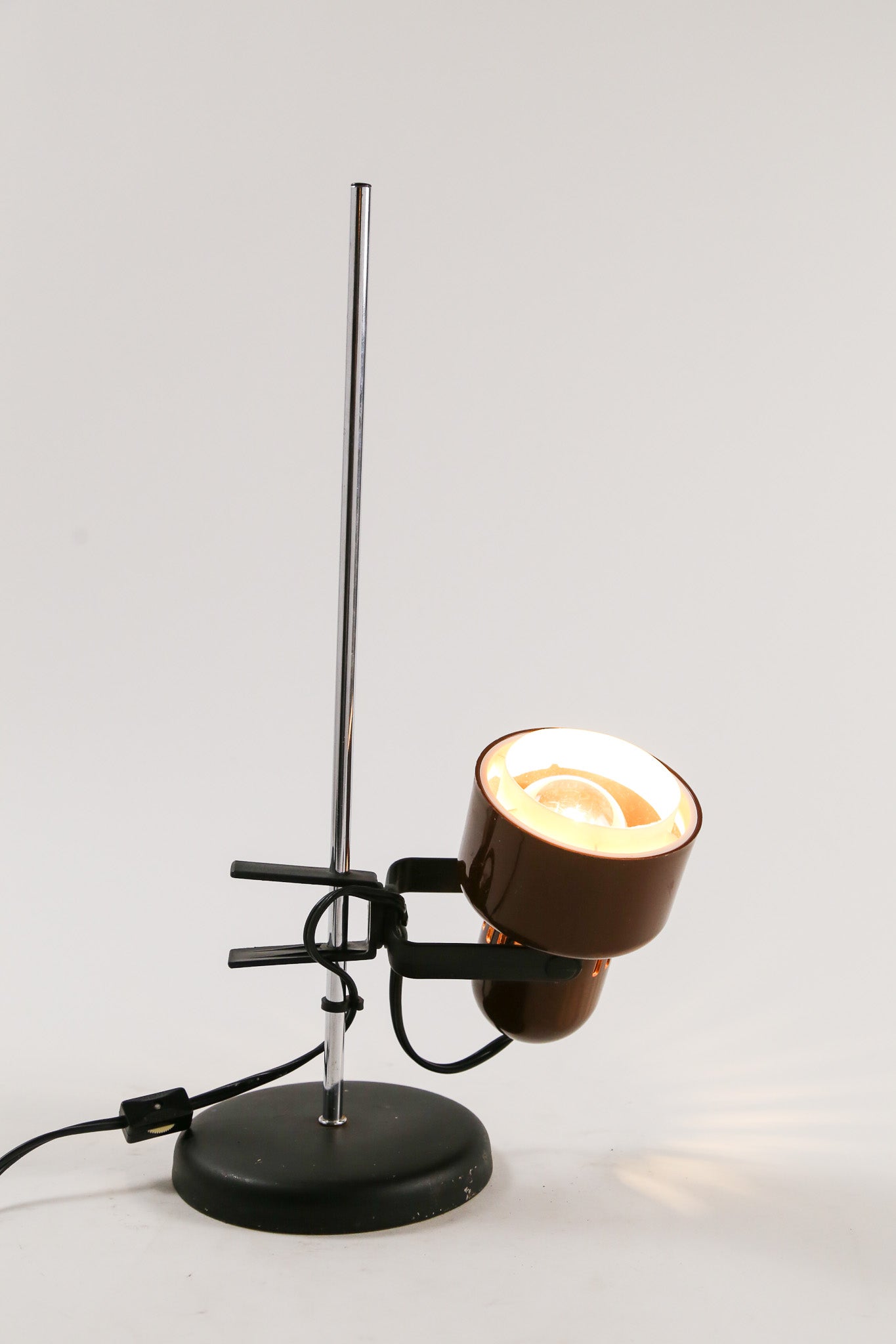 Vintage Adjustable Desk Lamp Brown / ヴィンテージ アジャスタブル デスクランプ ブラウン