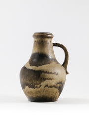 Handled Fat Lava Flower Vase / 取手付き ファットラバ 花器