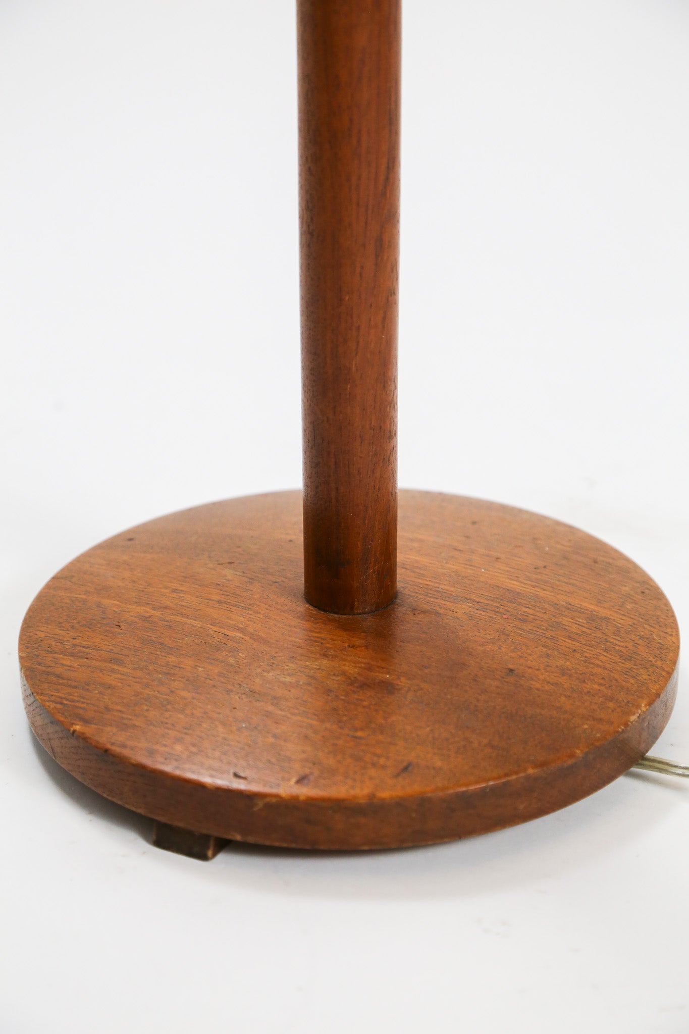 Wooden & Fabric Shade Floor Light / 布シェード 木製フロアライト