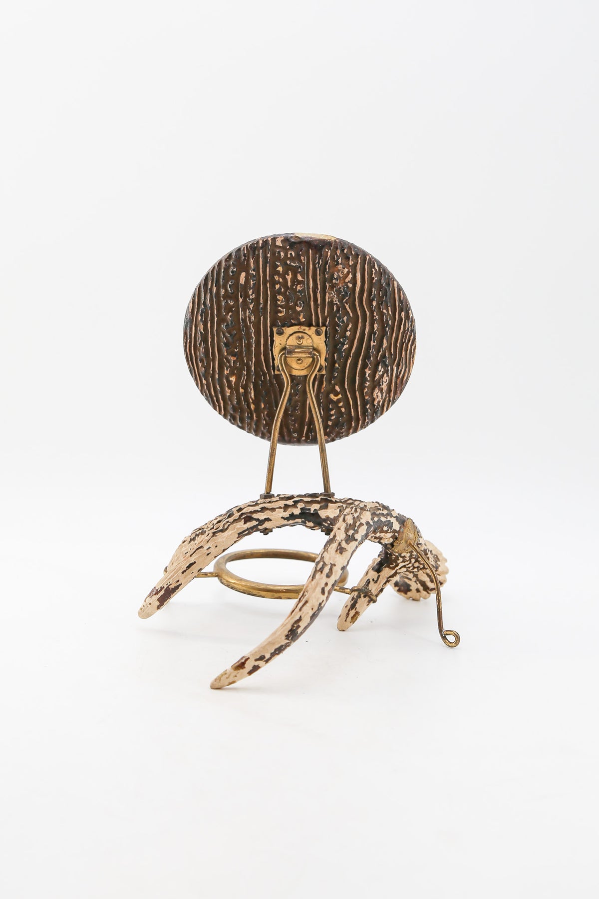 Horn Table Mirror / 鹿角 卓上ミラー