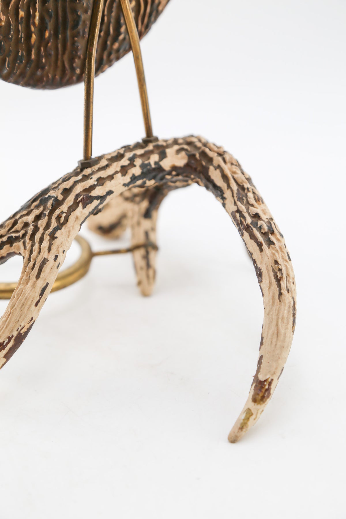 Horn Table Mirror / 鹿角 卓上ミラー