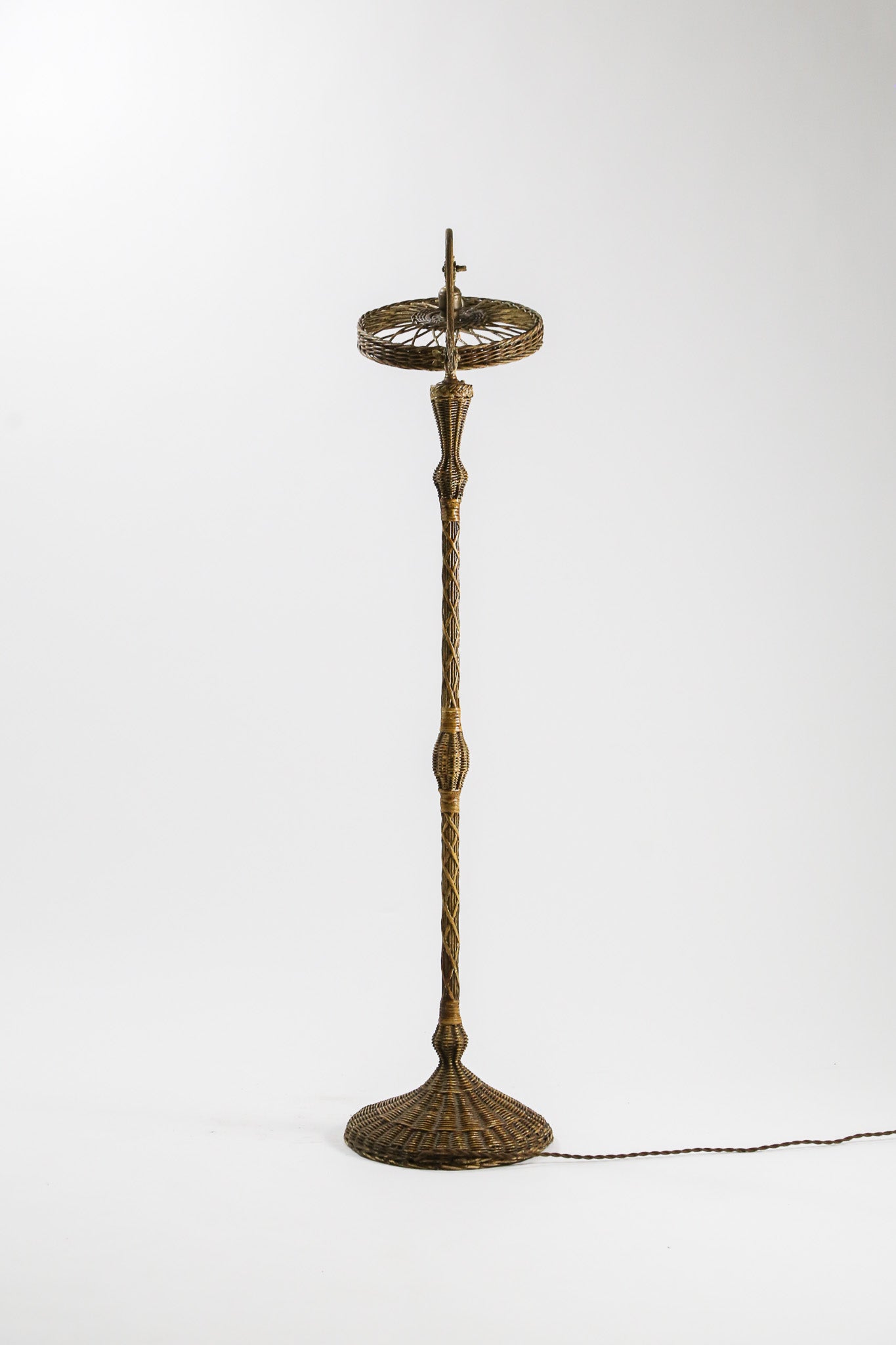 Rattan Floor Light / 籐編み フロアライト