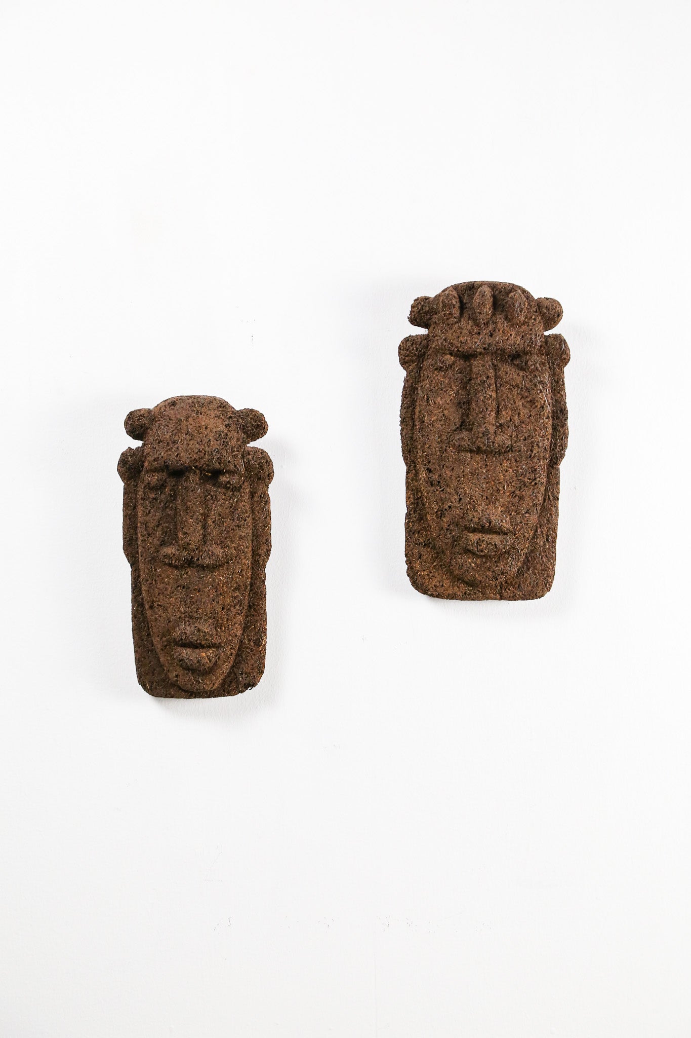 Tribal Art Mask Set of 2 / ペア お面