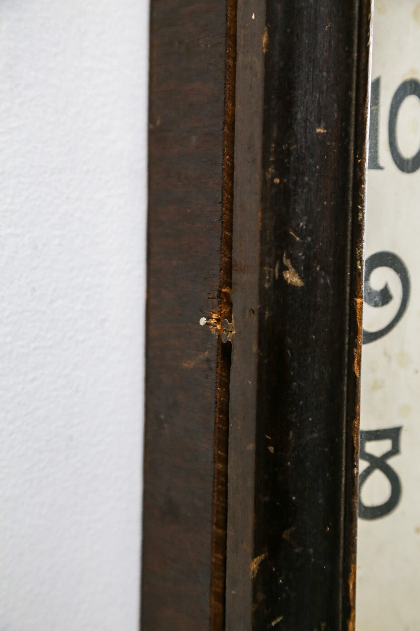 Vintage Square Wall Clock / ビンテージ 掛け時計