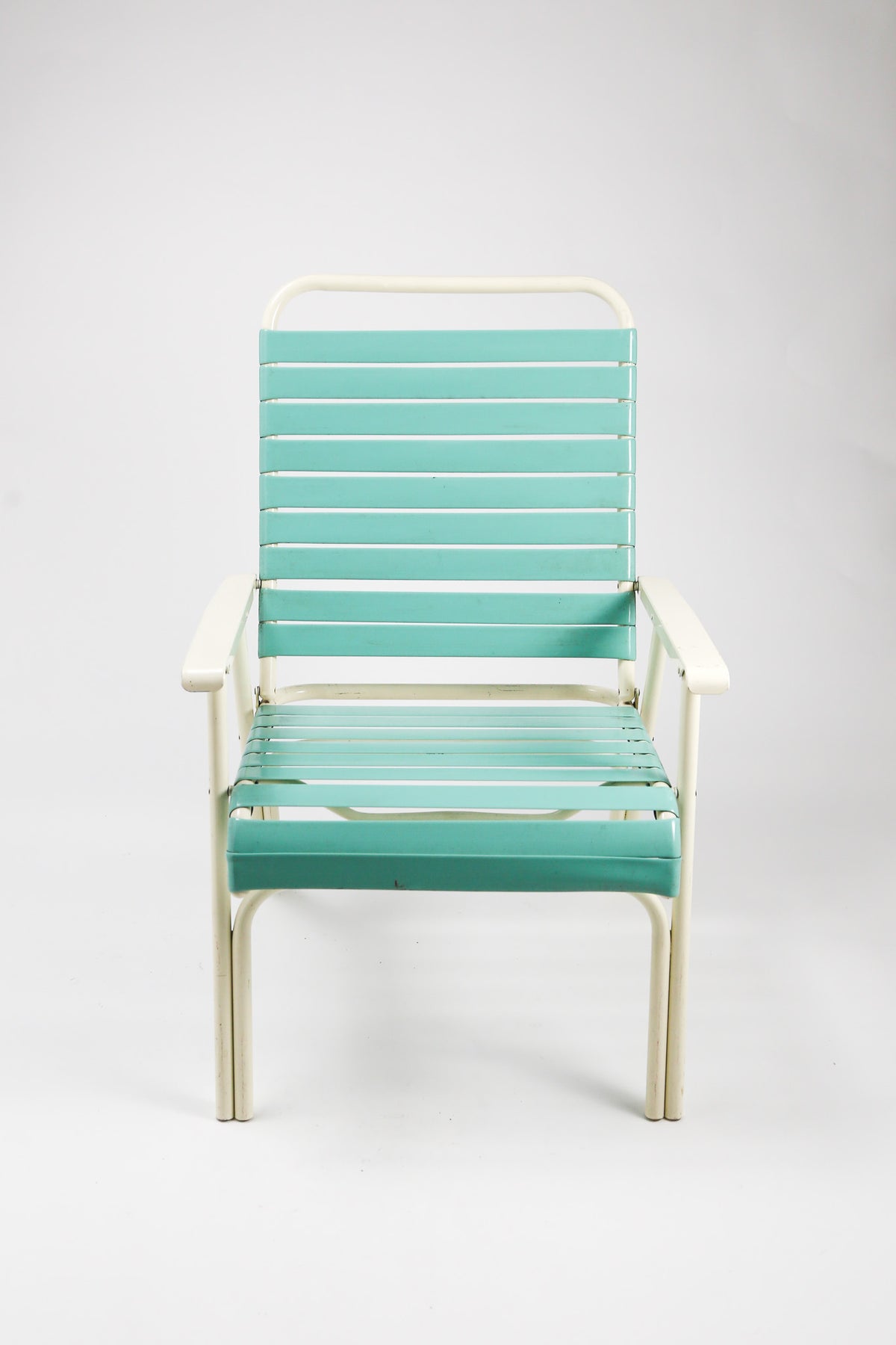 Vintage Folding Vinyl Strap Chaise Chair by TELESCOPE Co./ ヴィンテージ フォールディング アームチェア