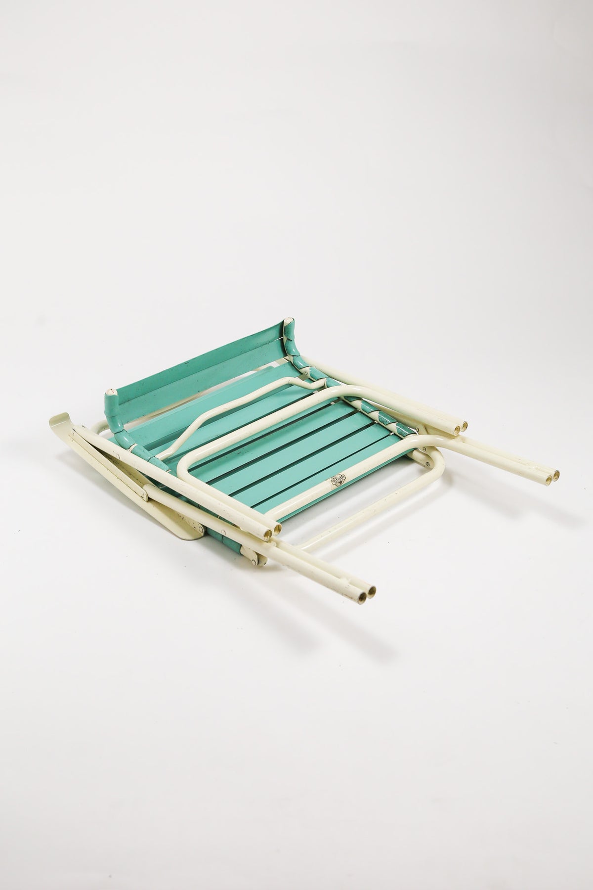 Vintage Folding Vinyl Strap Chaise Chair by TELESCOPE Co./ ヴィンテージ フォールディング アームチェア