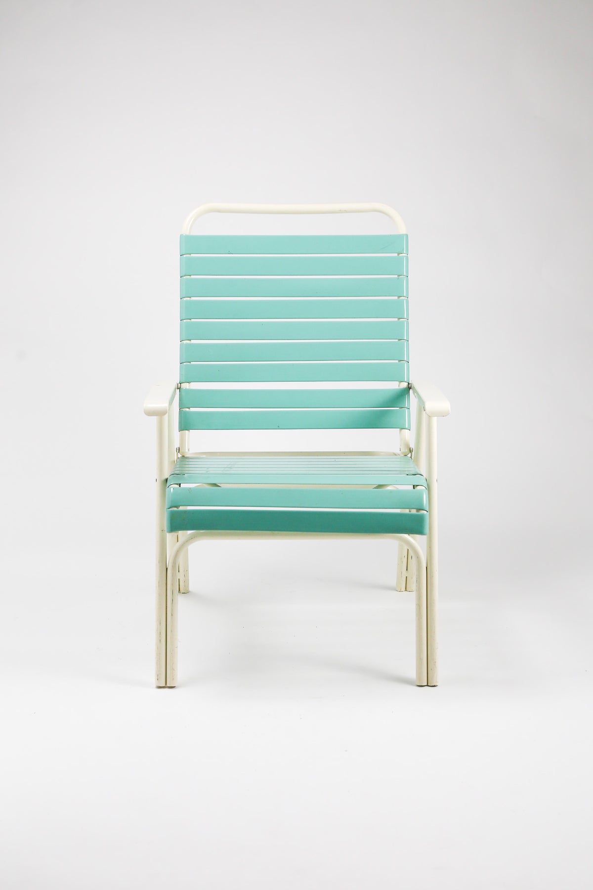 Vintage Folding Vinyl Strap Chaise Chair by TELESCOPE Co. / ヴィンテージ フォールディング アームチェア