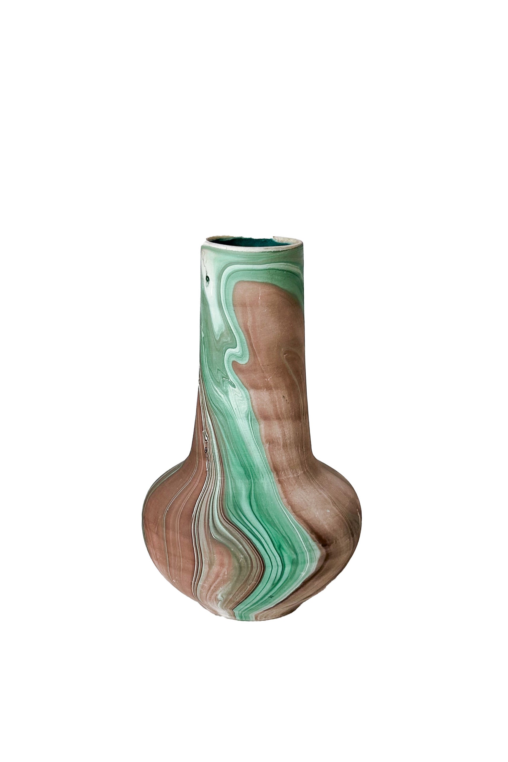 Marble Pottery Vase / マーブル模様の陶器花器
